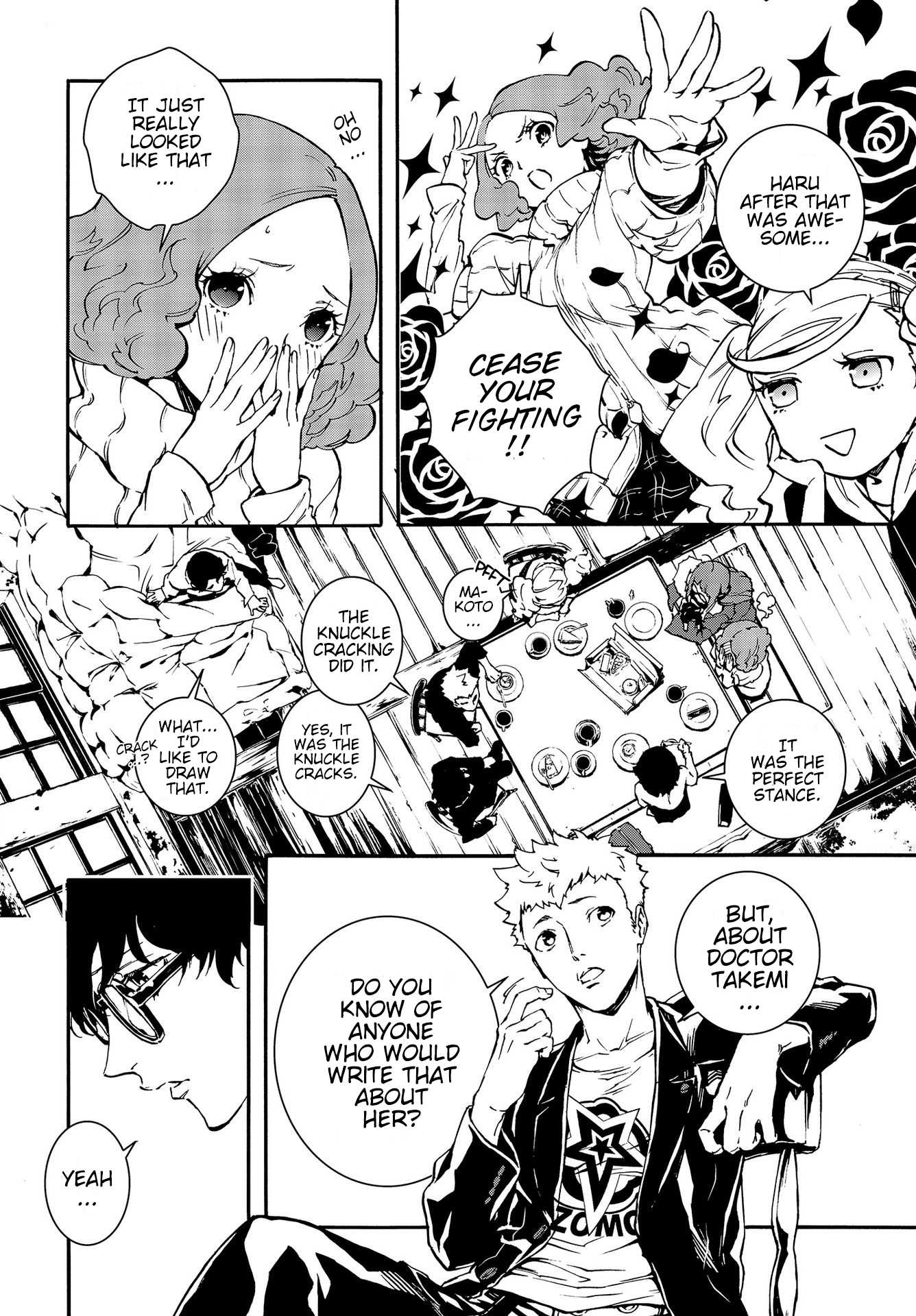 Persona 5: Mementos Mission Chapter 4 page 6 - Chapter 4: In Sync