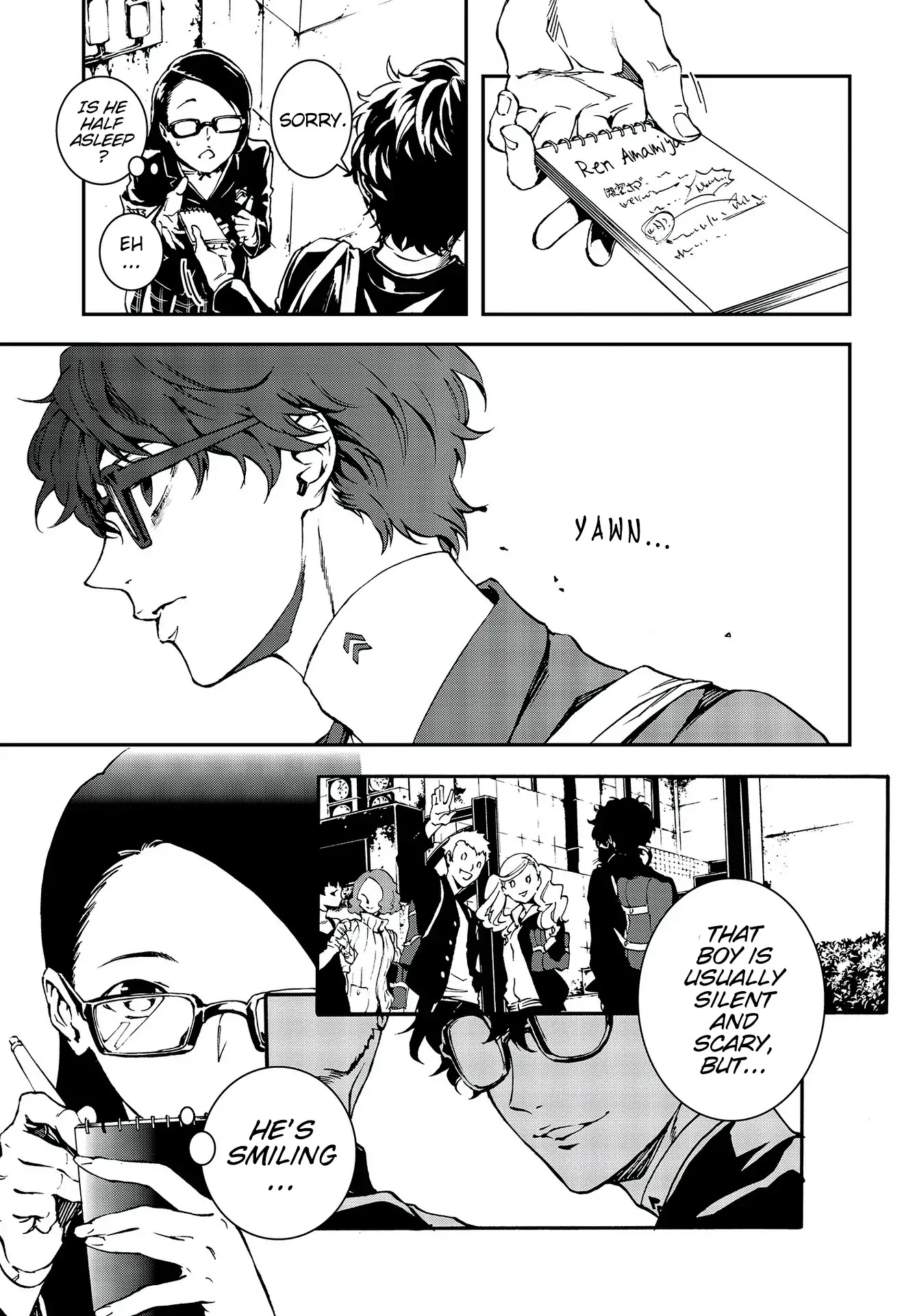 Persona 5: Mementos Mission Chapter 5 page 10 - Chapter 5: Sleepless Boy
