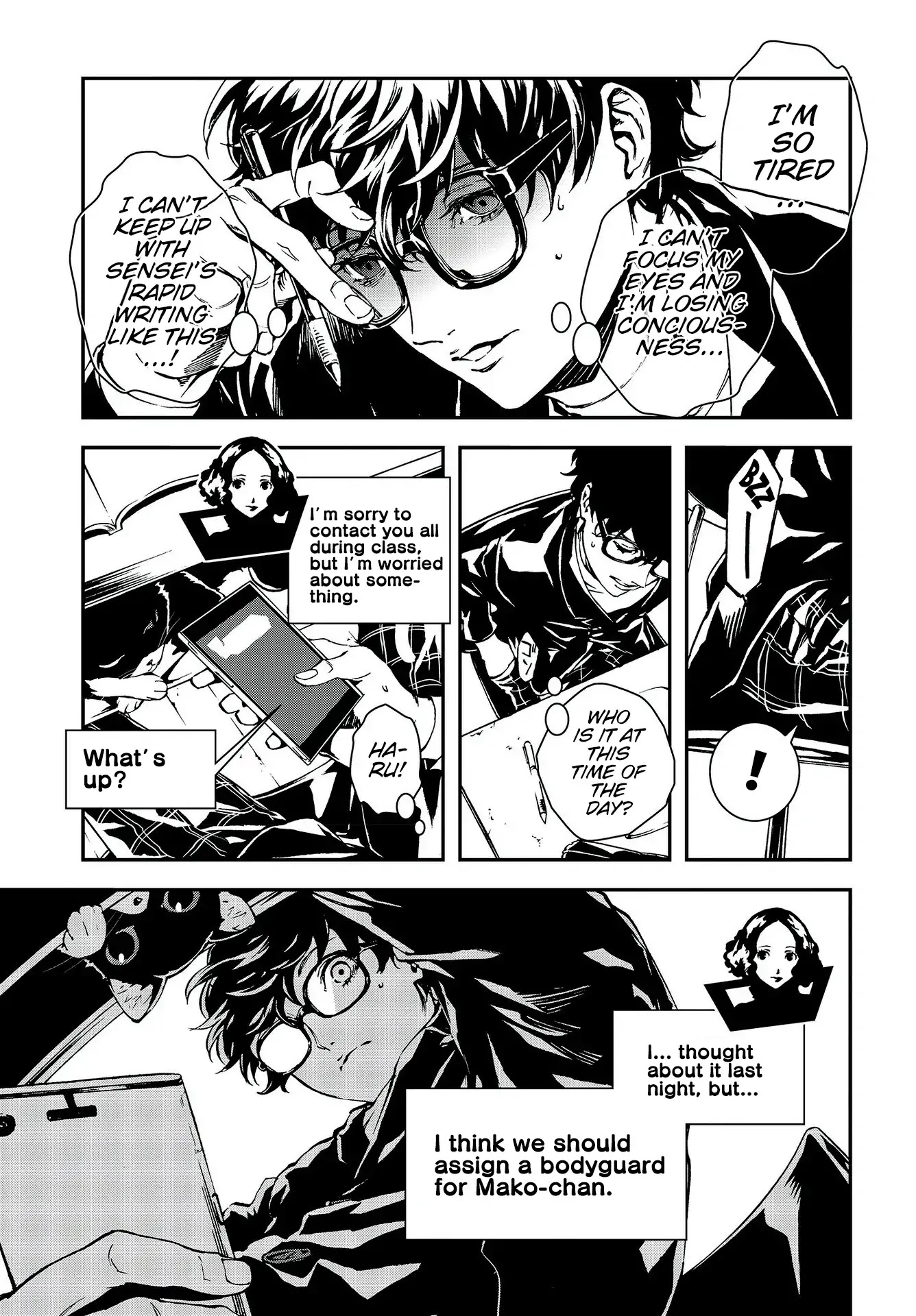 Persona 5: Mementos Mission Chapter 5 page 12 - Chapter 5: Sleepless Boy