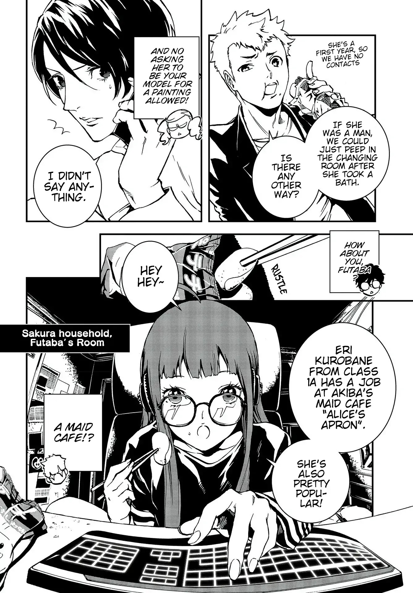 Persona 5: Mementos Mission Chapter 5 page 19 - Chapter 5: Sleepless Boy
