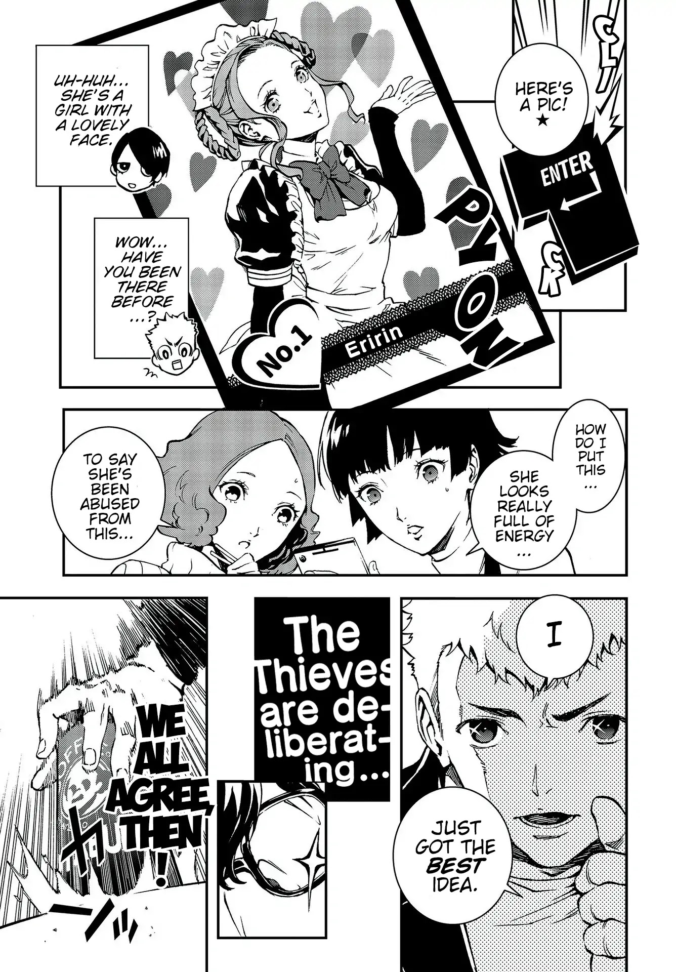 Persona 5: Mementos Mission Chapter 5 page 20 - Chapter 5: Sleepless Boy