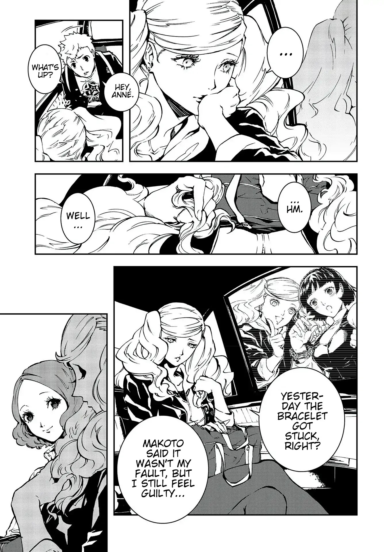 Persona 5: Mementos Mission Chapter 5 page 4 - Chapter 5: Sleepless Boy