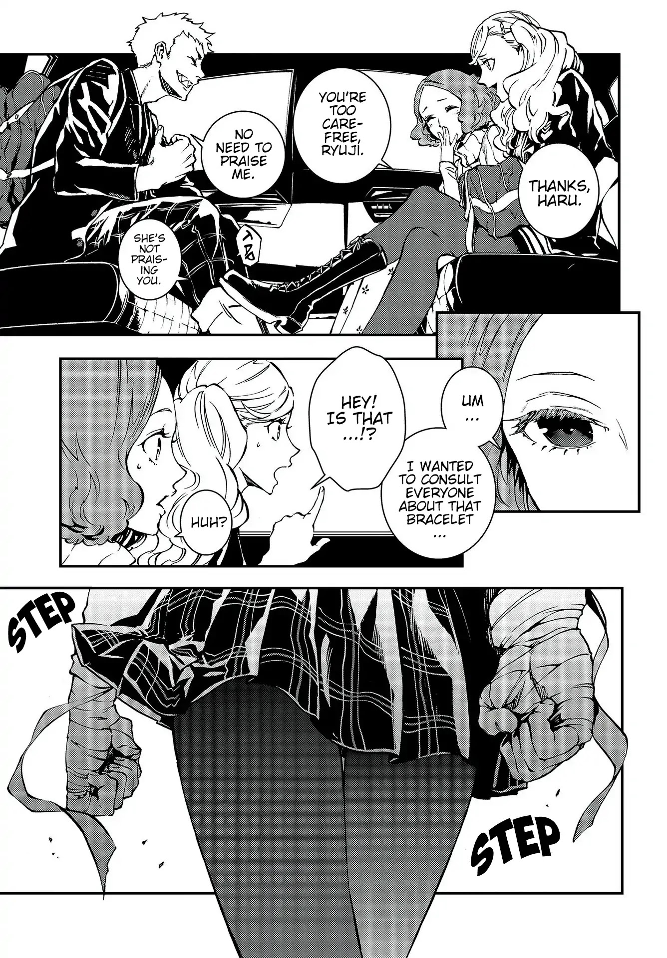 Persona 5: Mementos Mission Chapter 5 page 6 - Chapter 5: Sleepless Boy