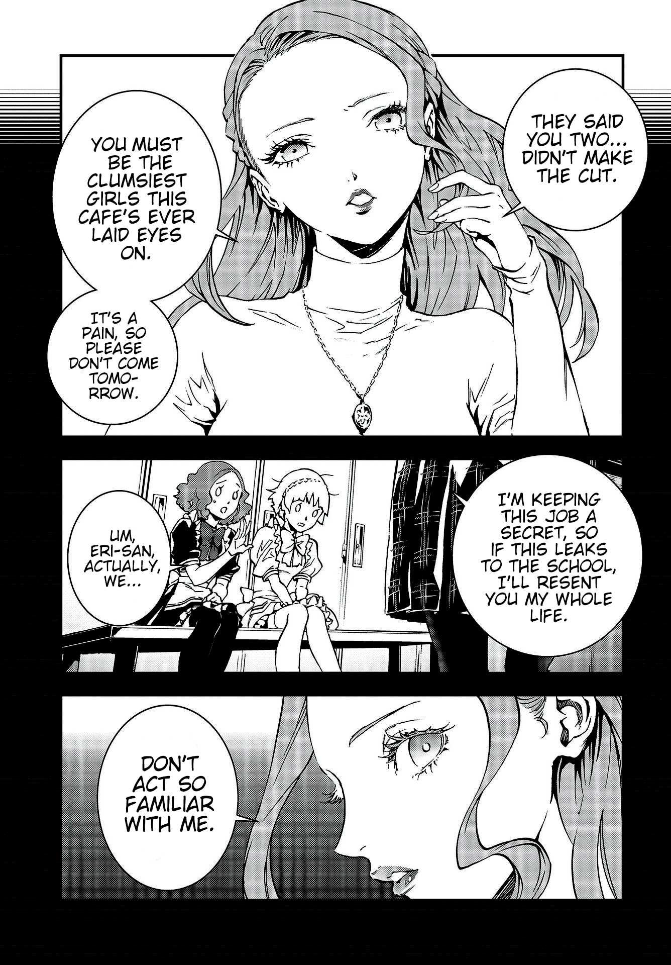 Persona 5: Mementos Mission Chapter 6 page 19 - Chapter 6: Unknown encounters of the third kind
