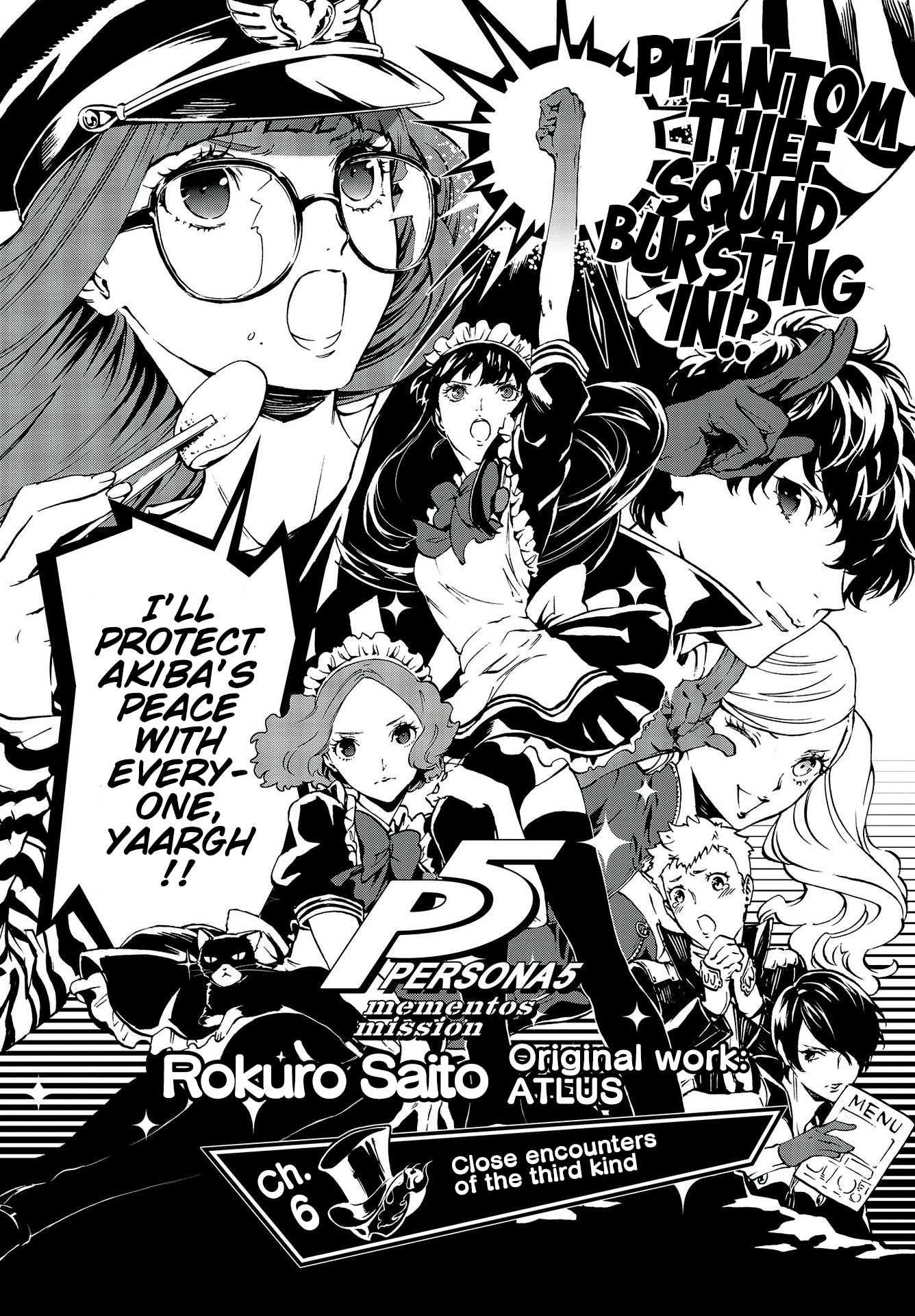 Persona 5: Mementos Mission Chapter 6 page 2 - Chapter 6: Unknown encounters of the third kind