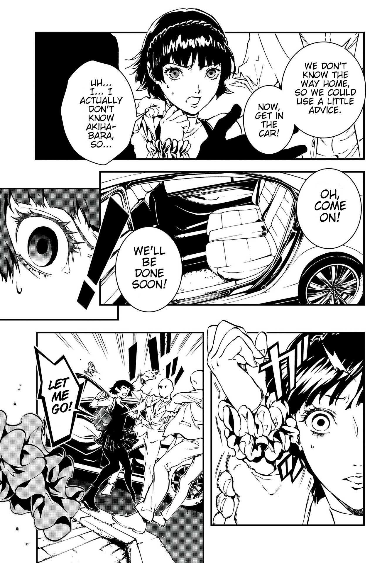 Persona 5: Mementos Mission Chapter 6 page 21 - Chapter 6: Unknown encounters of the third kind
