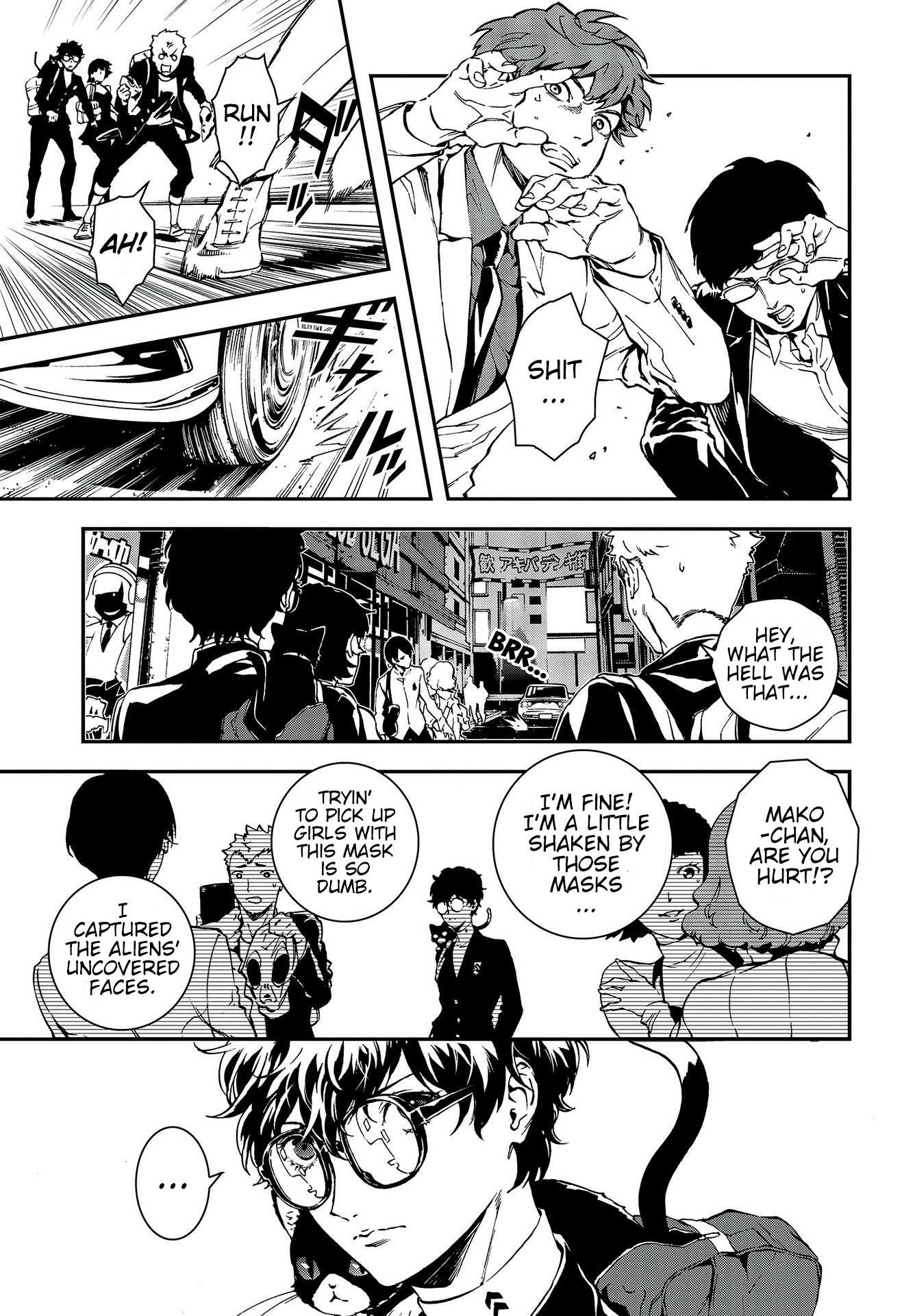 Persona 5: Mementos Mission Chapter 6 page 24 - Chapter 6: Unknown encounters of the third kind