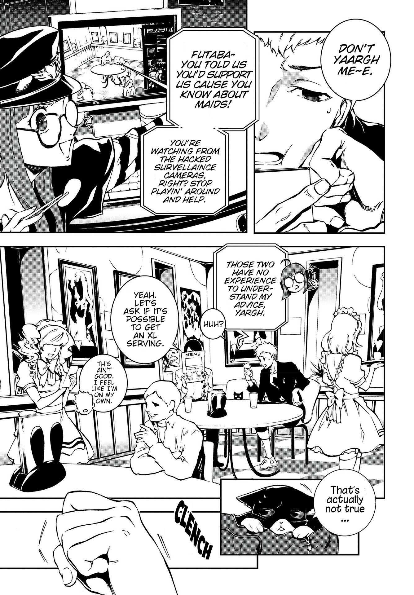 Persona 5: Mementos Mission Chapter 6 page 3 - Chapter 6: Unknown encounters of the third kind