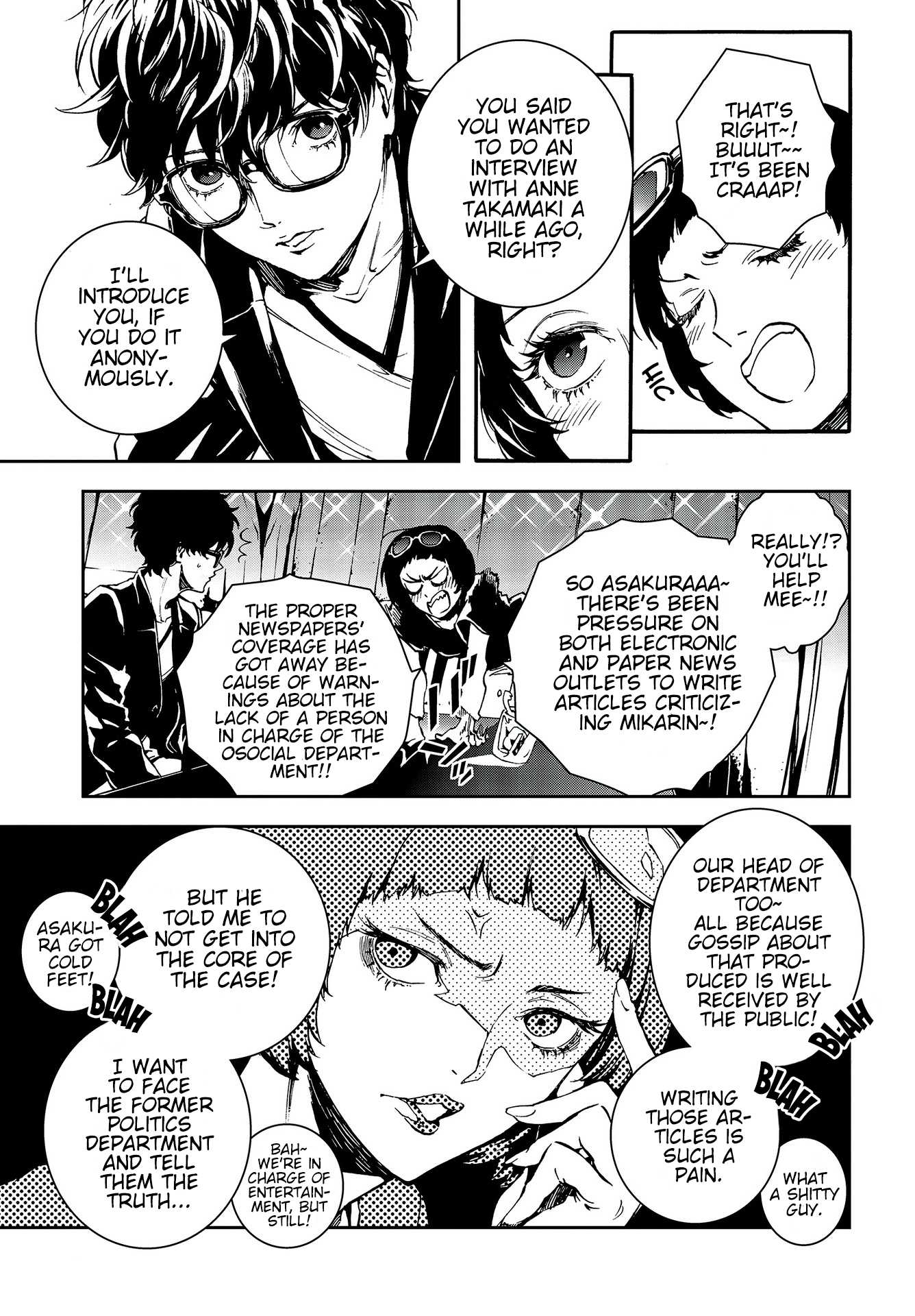 Persona 5: Mementos Mission Chapter 6 page 30 - Chapter 6: Unknown encounters of the third kind