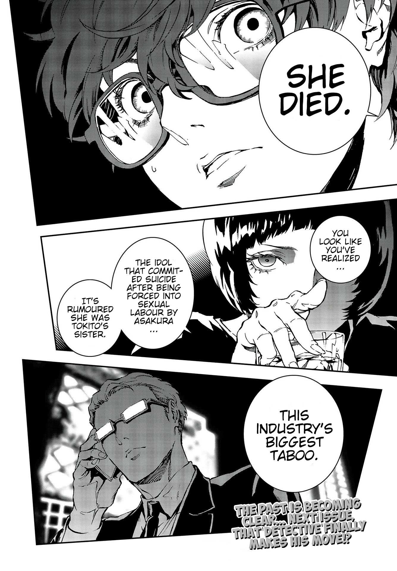 Persona 5: Mementos Mission Chapter 6 page 33 - Chapter 6: Unknown encounters of the third kind