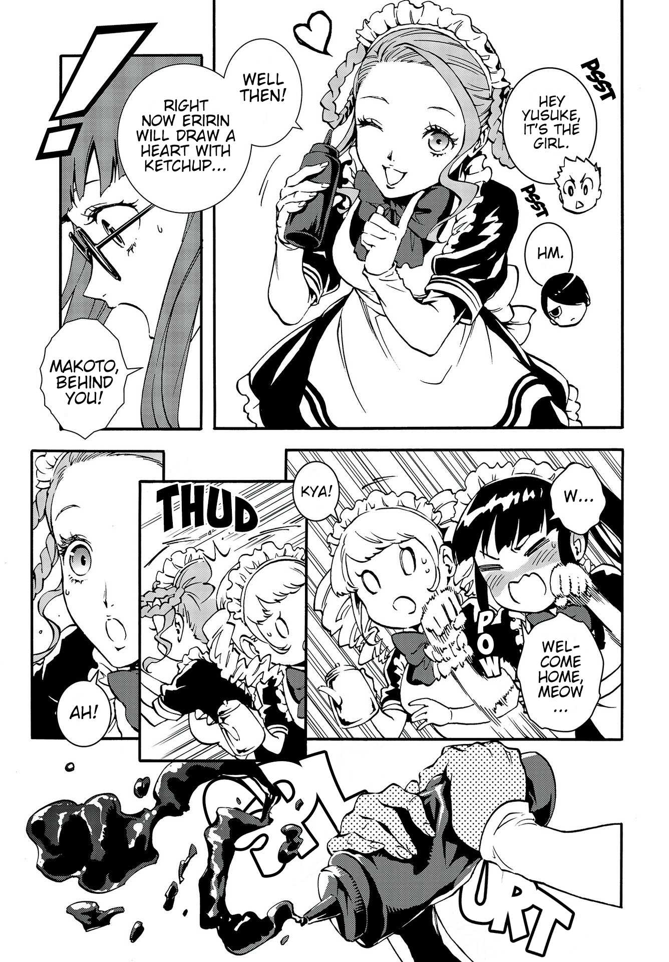 Persona 5: Mementos Mission Chapter 6 page 5 - Chapter 6: Unknown encounters of the third kind