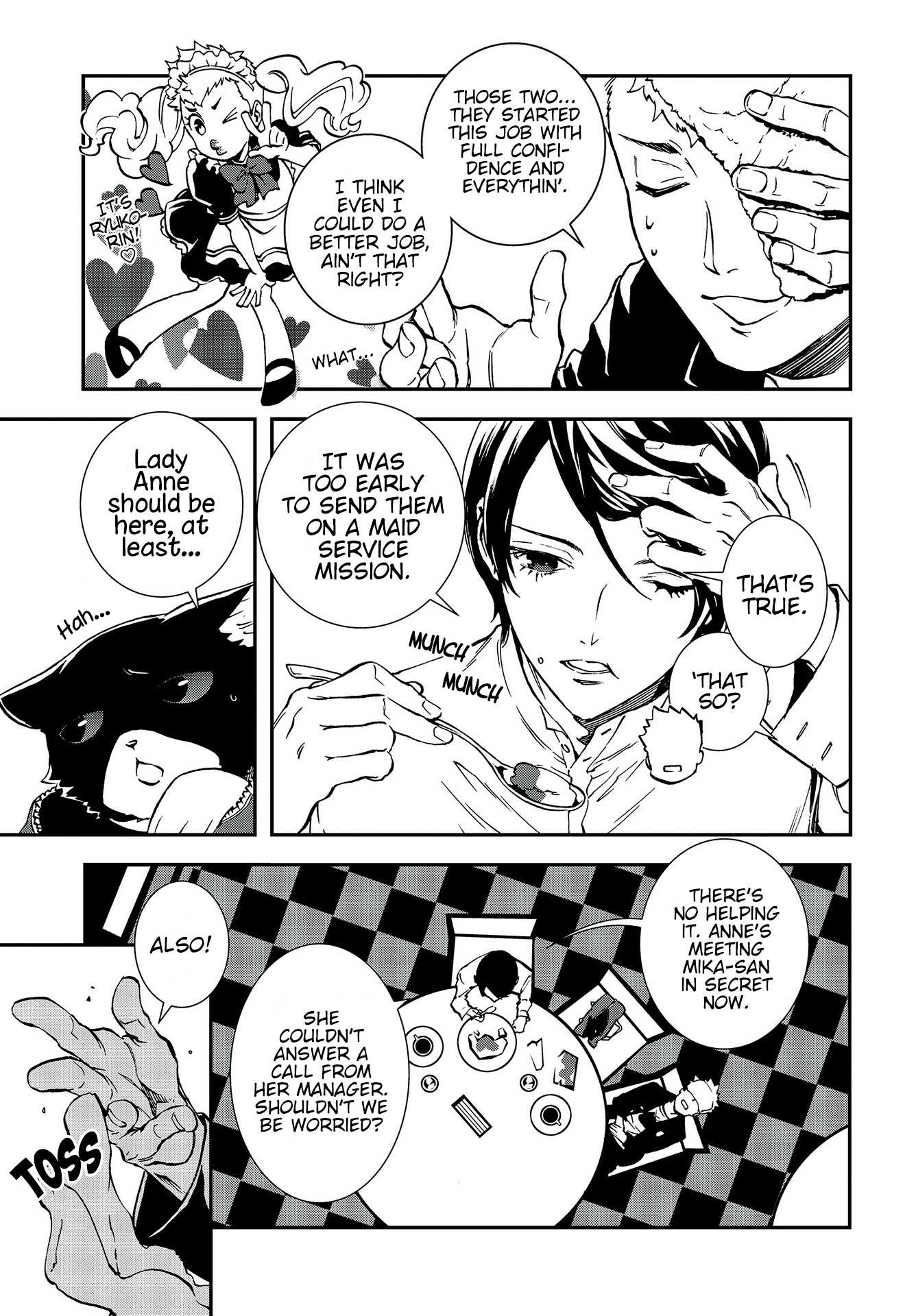 Persona 5: Mementos Mission Chapter 6 page 7 - Chapter 6: Unknown encounters of the third kind