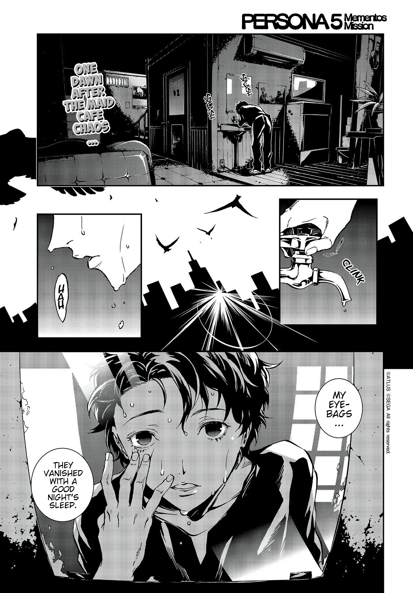 Persona 5: Mementos Mission Chapter 7 page 1 - Chapter 7: The Man with No Name