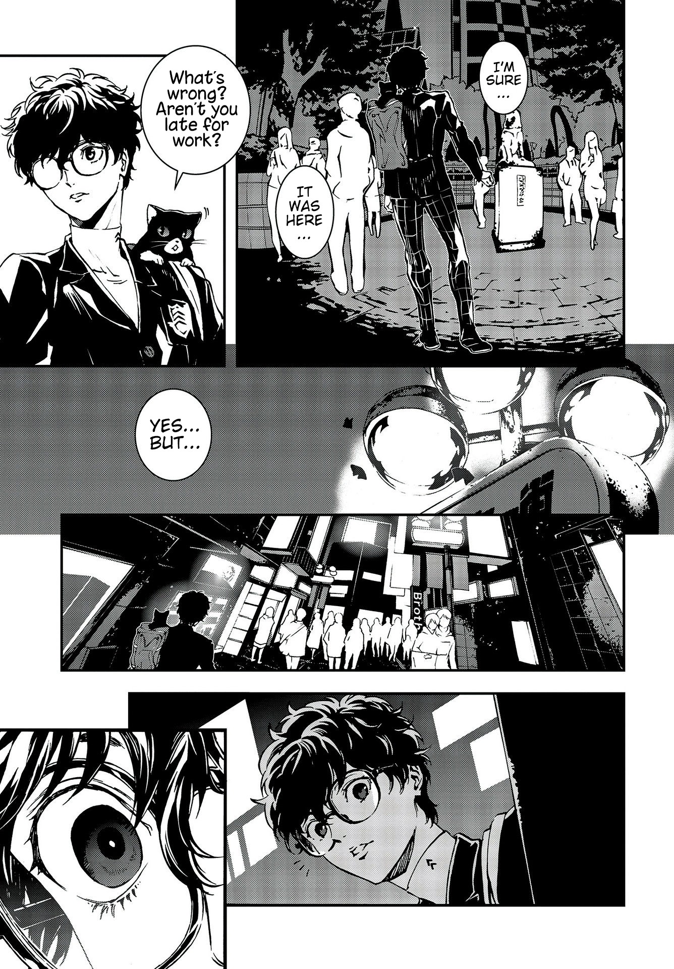 Persona 5: Mementos Mission Chapter 7 page 16 - Chapter 7: The Man with No Name
