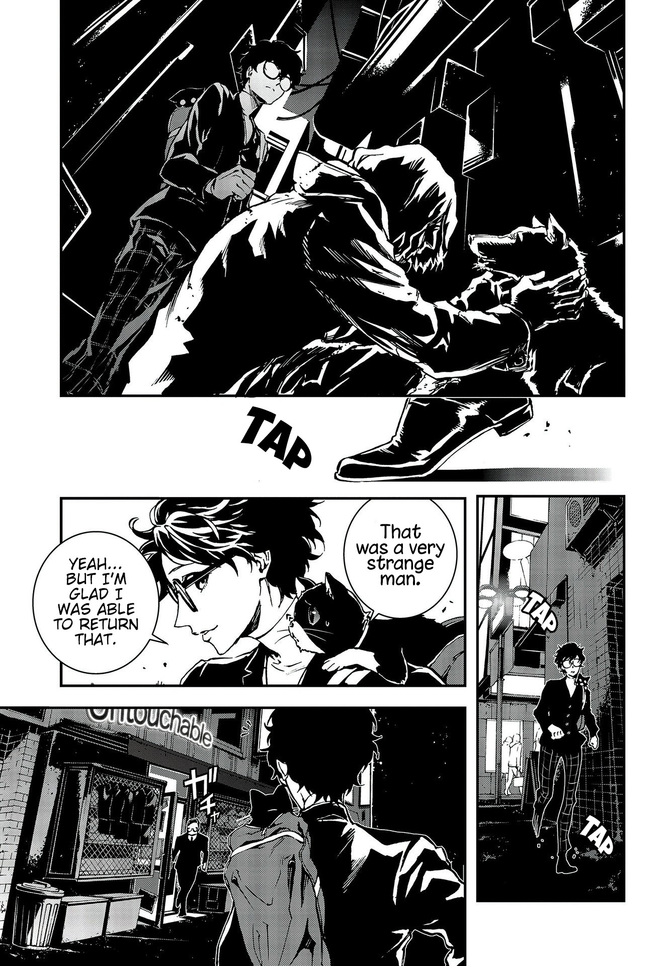 Persona 5: Mementos Mission Chapter 7 page 22 - Chapter 7: The Man with No Name