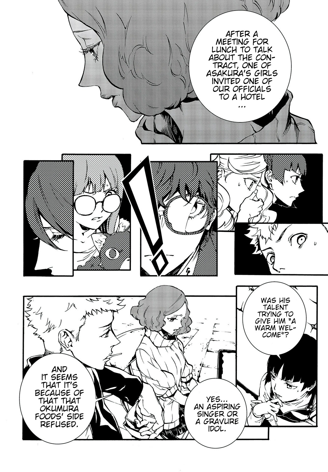 Persona 5: Mementos Mission Chapter 7 page 6 - Chapter 7: The Man with No Name