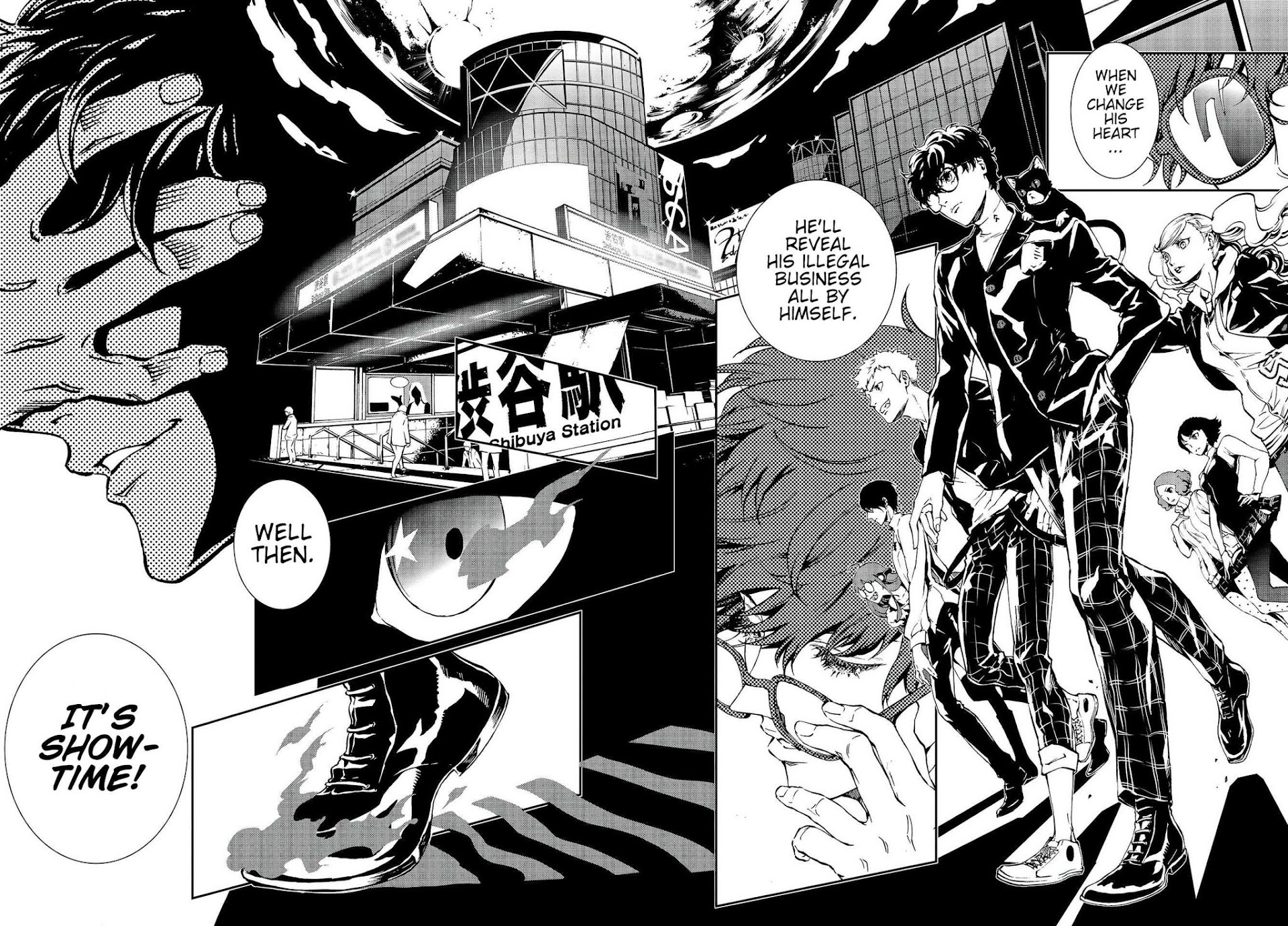 Persona 5: Mementos Mission Chapter 7 page 8 - Chapter 7: The Man with No Name