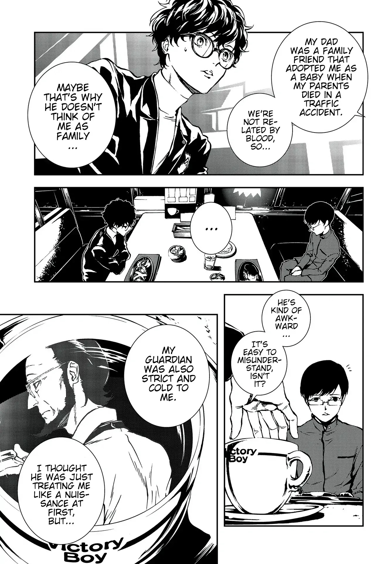 Persona 5: Mementos Mission Chapter 8 page 11 - Chapter 8: Father and Child