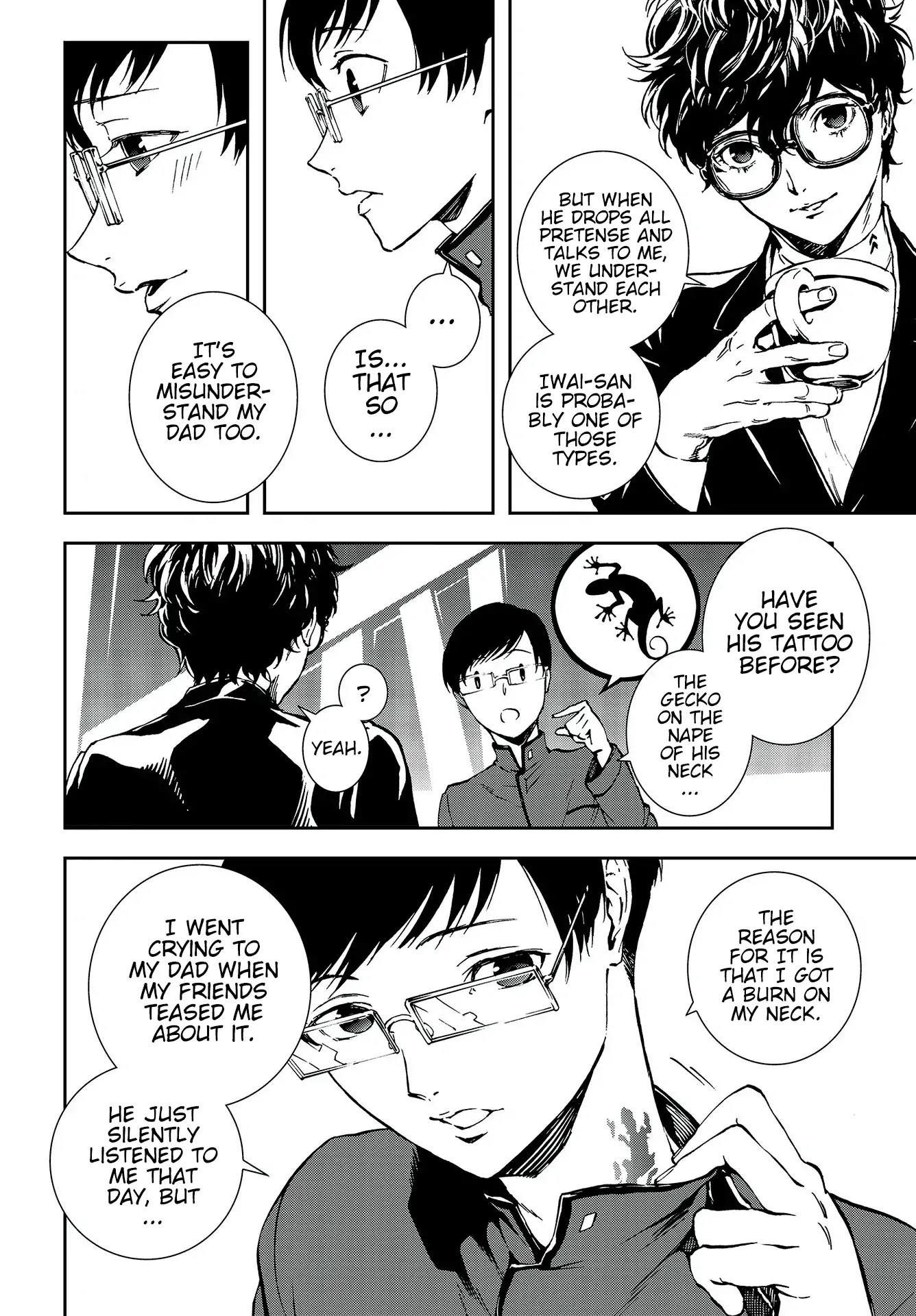 Persona 5: Mementos Mission Chapter 8 page 12 - Chapter 8: Father and Child