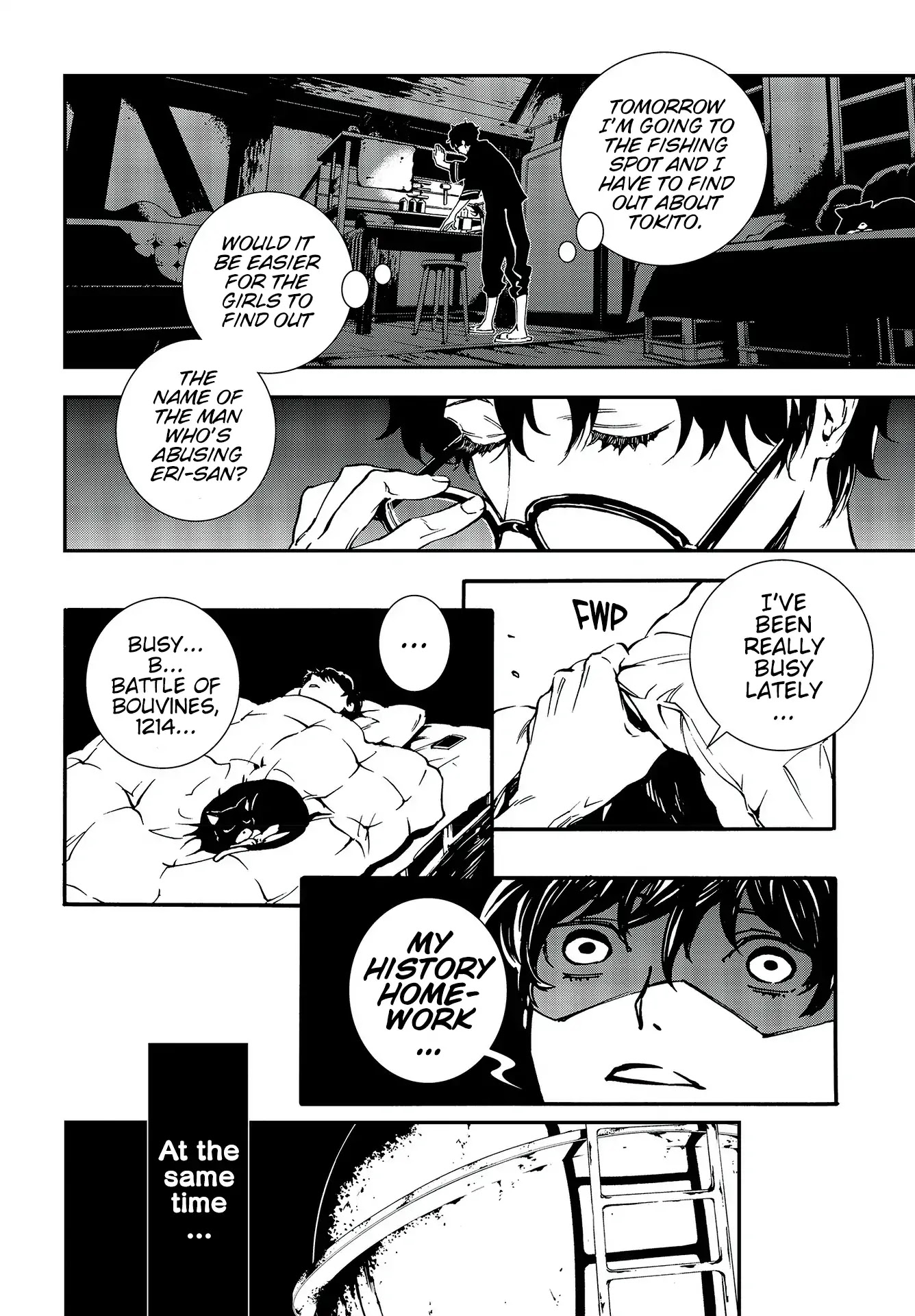 Persona 5: Mementos Mission Chapter 8 page 20 - Chapter 8: Father and Child