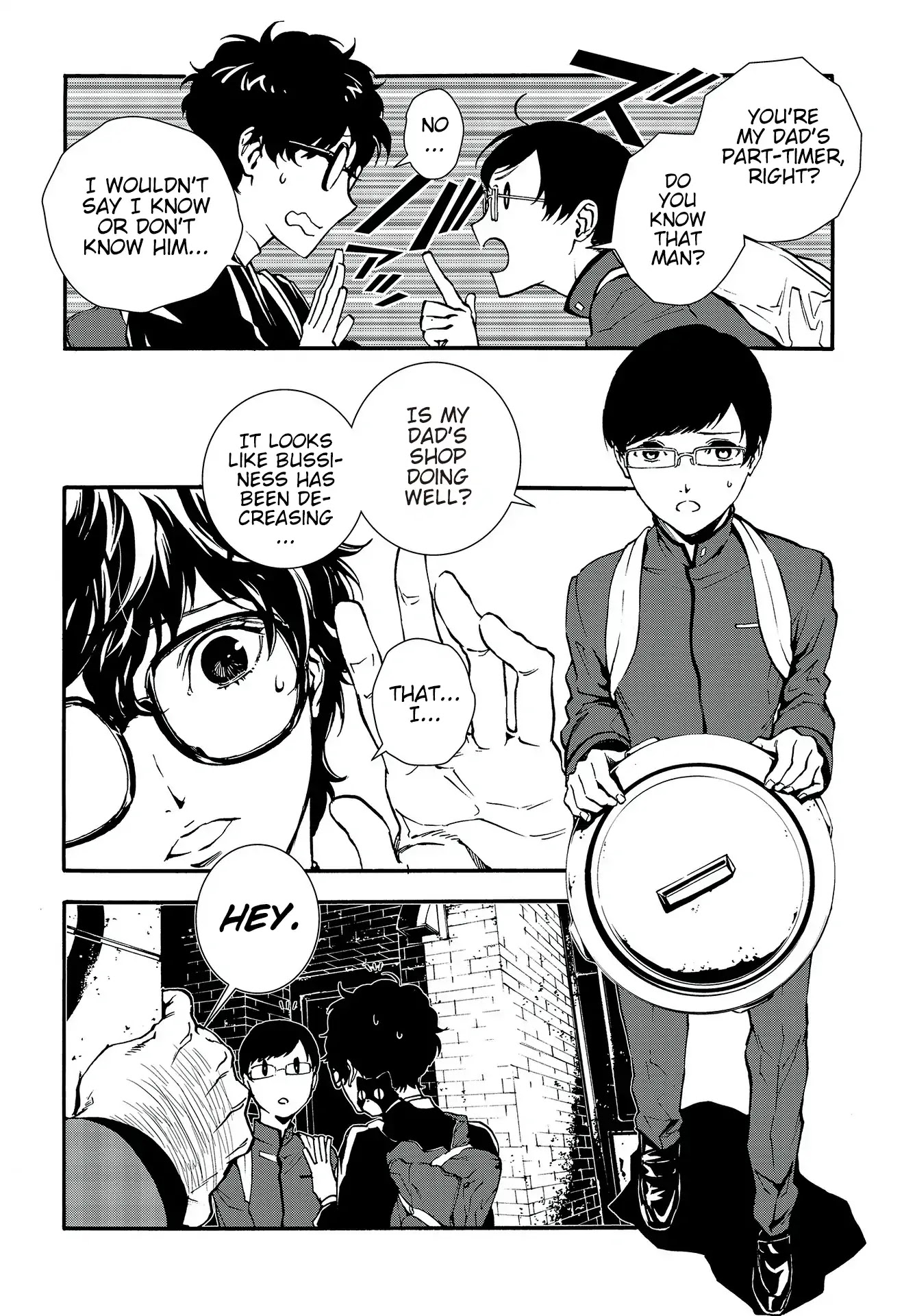 Persona 5: Mementos Mission Chapter 8 page 4 - Chapter 8: Father and Child