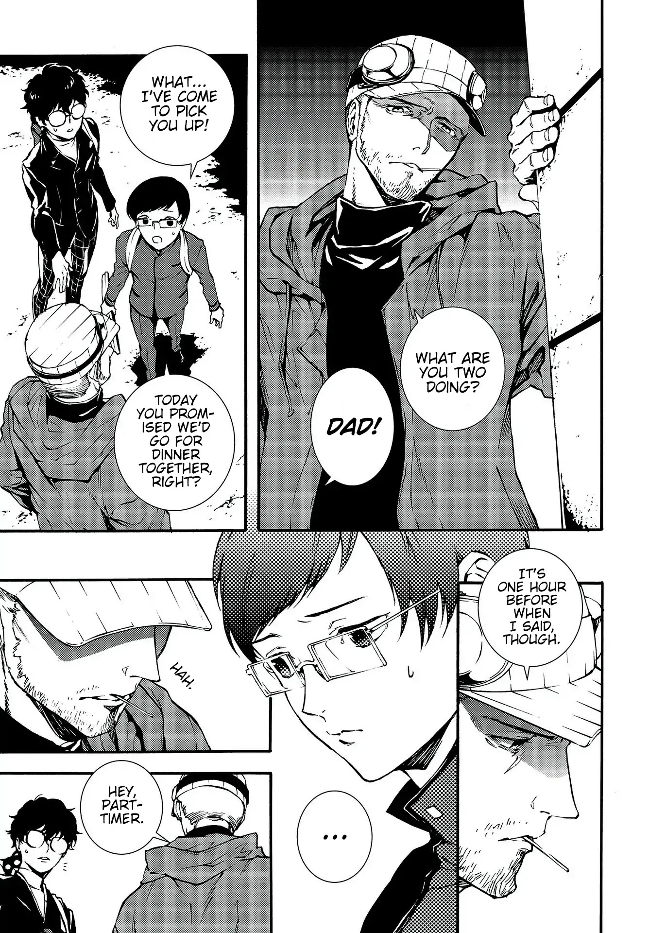 Persona 5: Mementos Mission Chapter 8 page 5 - Chapter 8: Father and Child