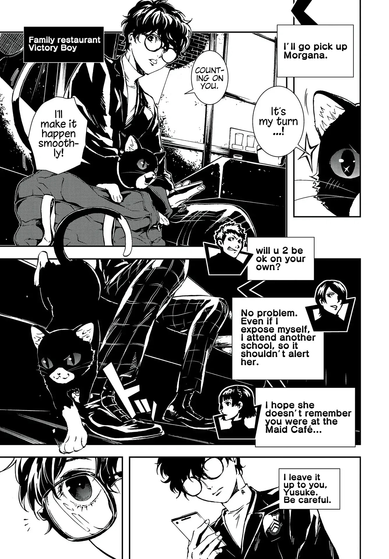 Persona 5: Mementos Mission Chapter 8 page 7 - Chapter 8: Father and Child