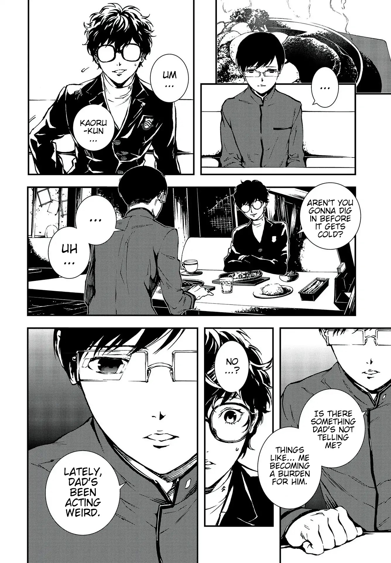 Persona 5: Mementos Mission Chapter 8 page 8 - Chapter 8: Father and Child