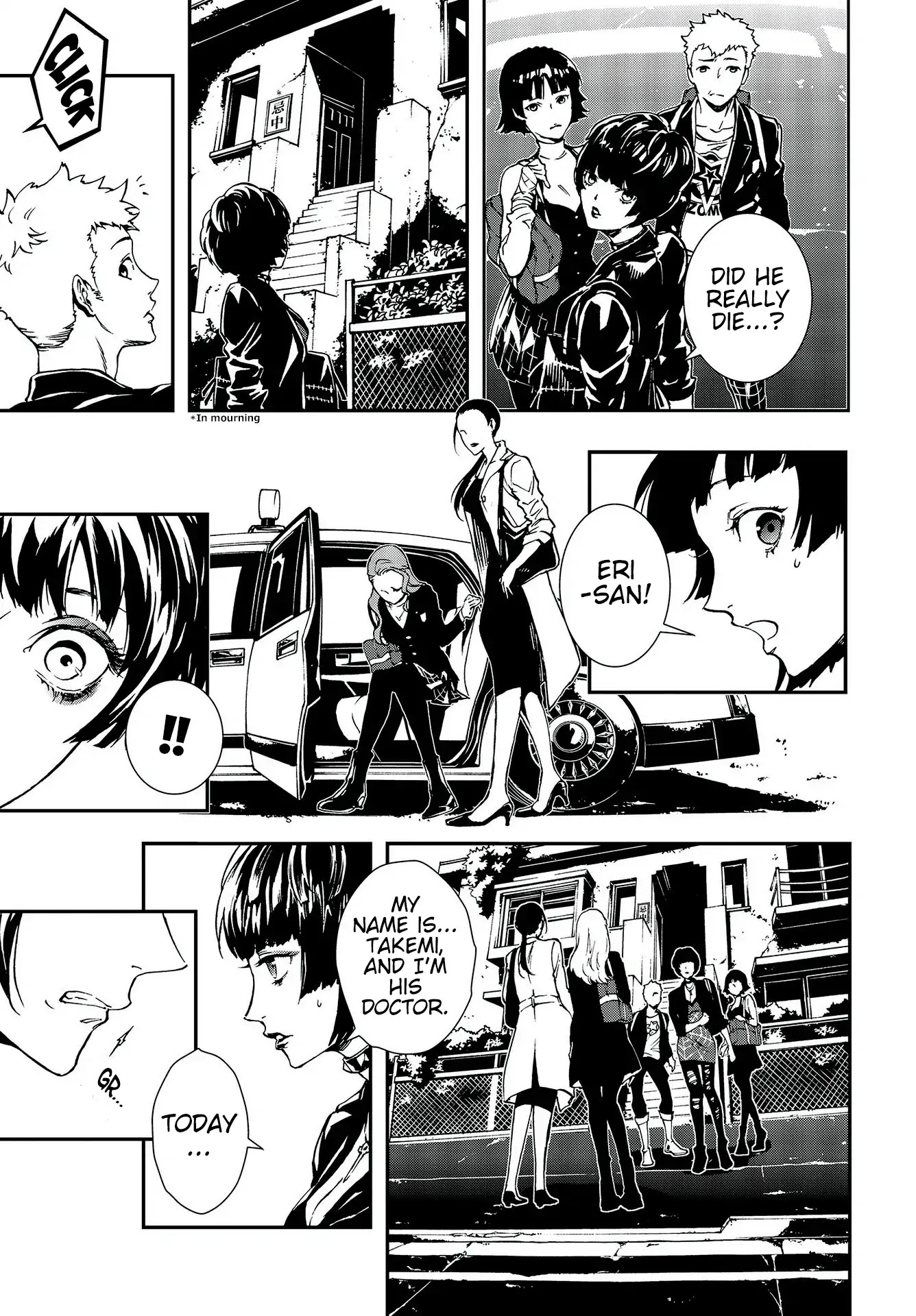 Persona 5: Mementos Mission Chapter 9 page 13 - Chapter 9: Out of the Blue