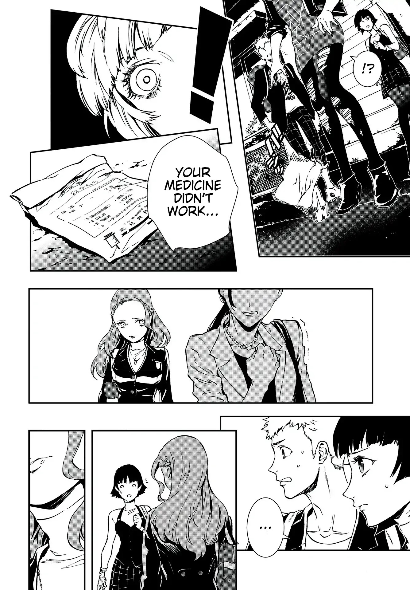 Persona 5: Mementos Mission Chapter 9 page 14 - Chapter 9: Out of the Blue