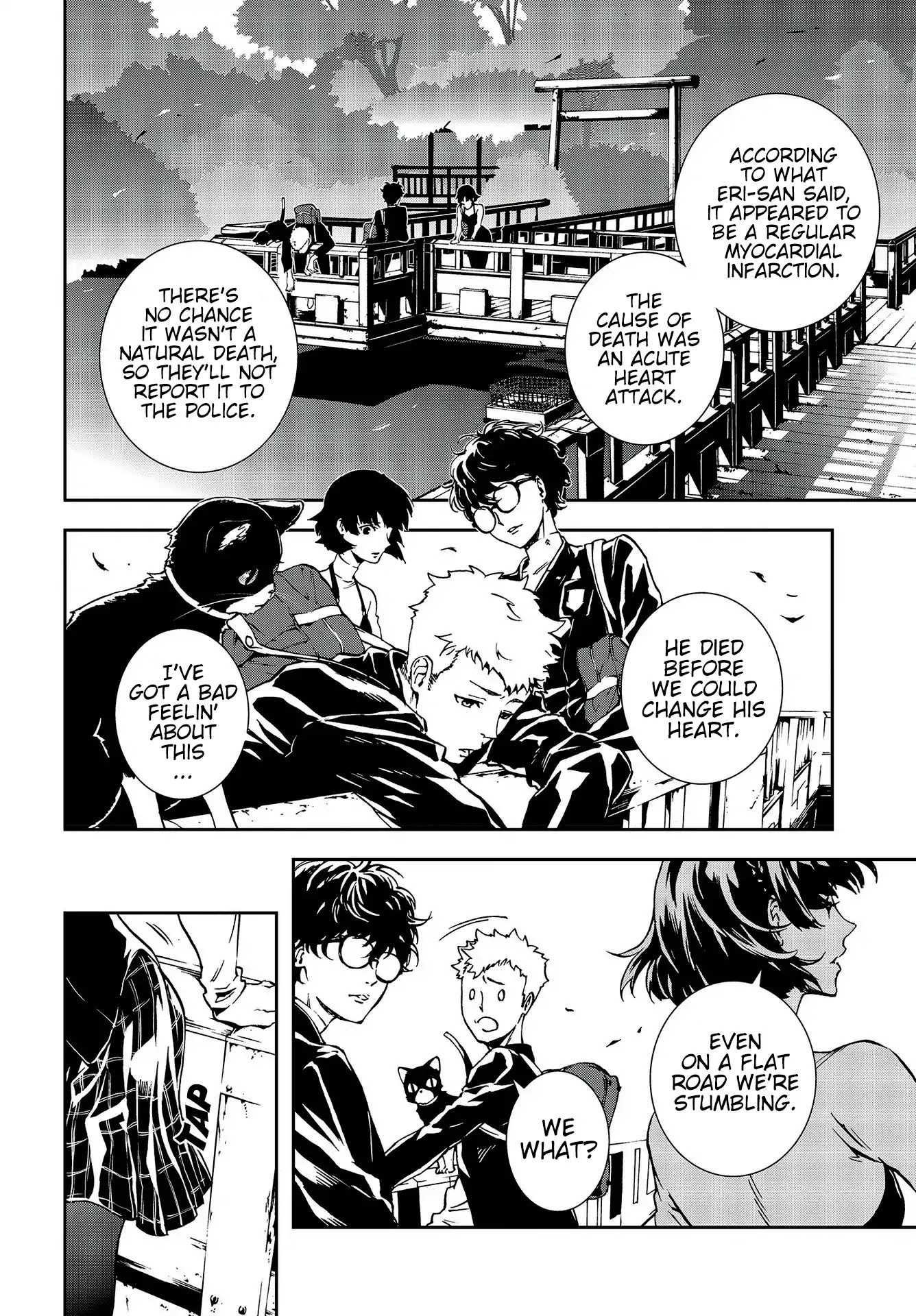 Persona 5: Mementos Mission Chapter 9 page 16 - Chapter 9: Out of the Blue