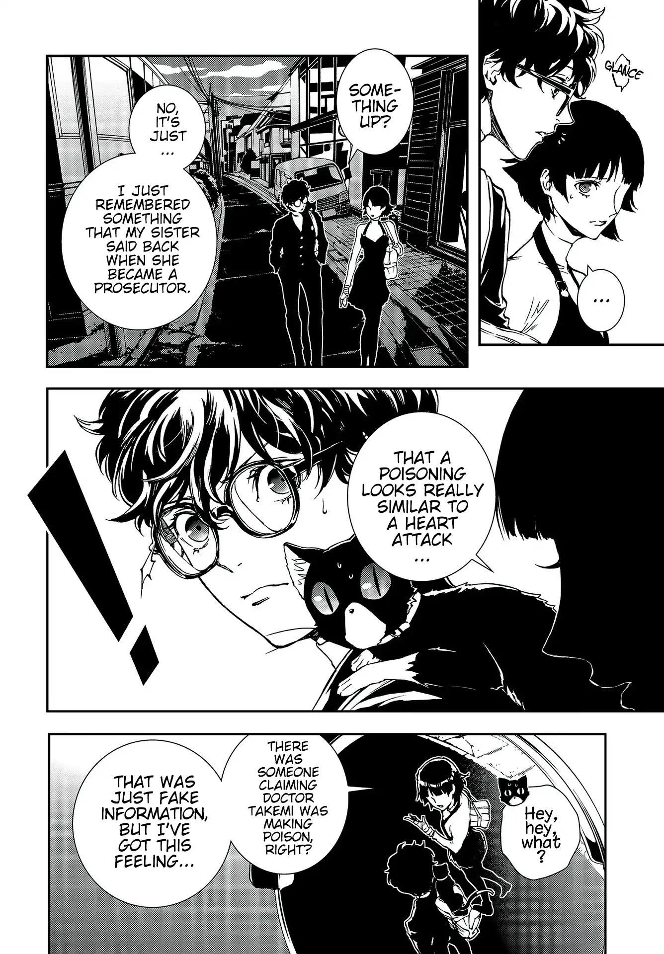 Persona 5: Mementos Mission Chapter 9 page 18 - Chapter 9: Out of the Blue