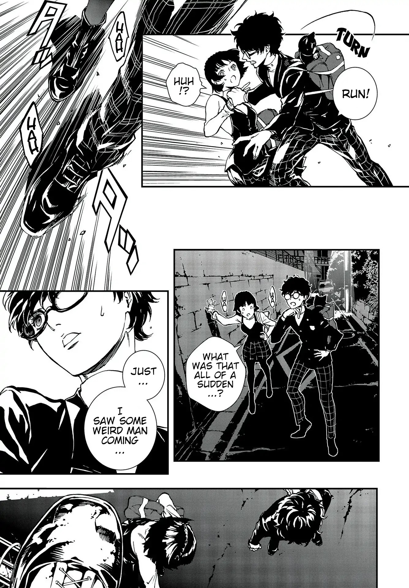 Persona 5: Mementos Mission Chapter 9 page 21 - Chapter 9: Out of the Blue