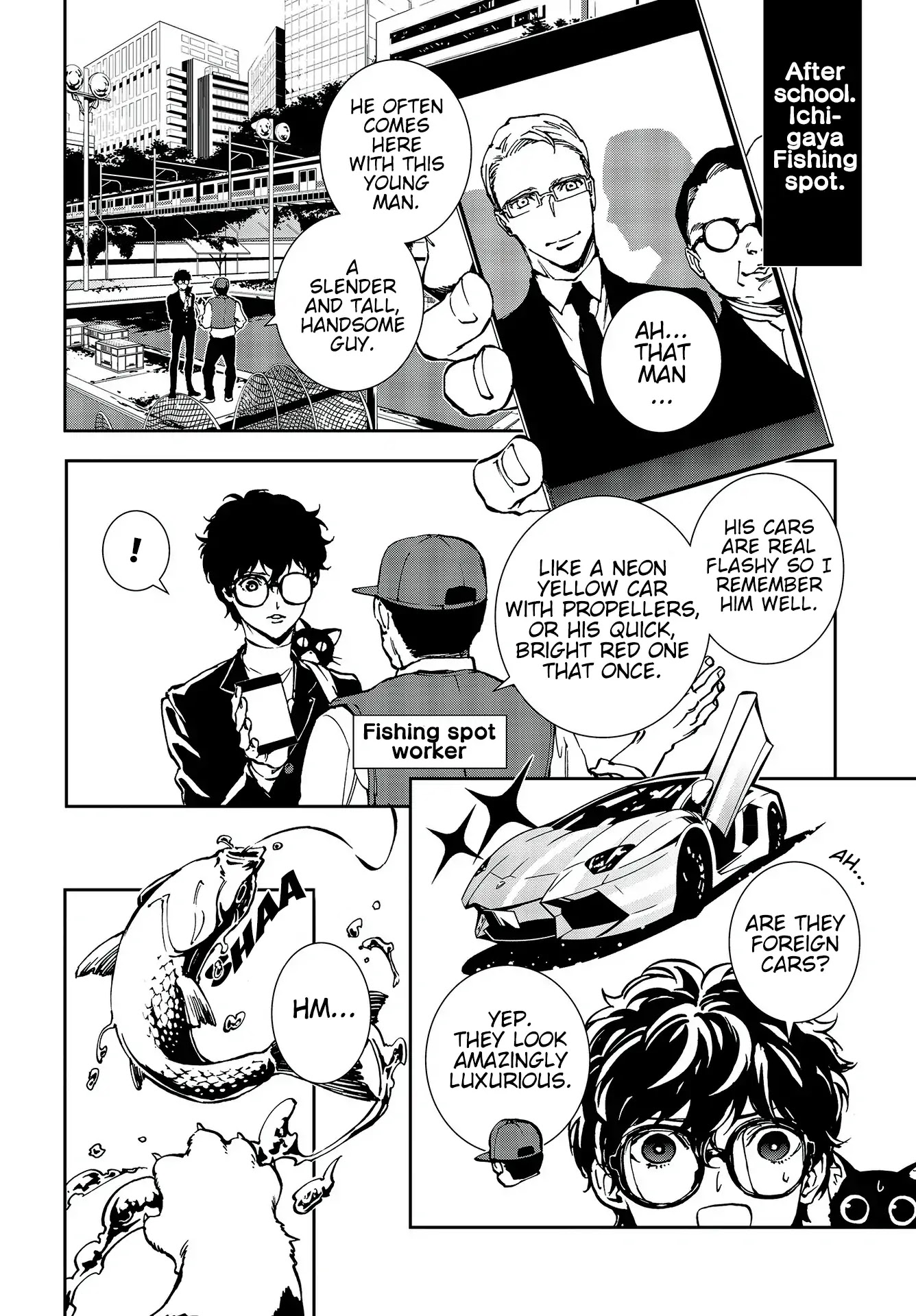 Persona 5: Mementos Mission Chapter 9 page 4 - Chapter 9: Out of the Blue