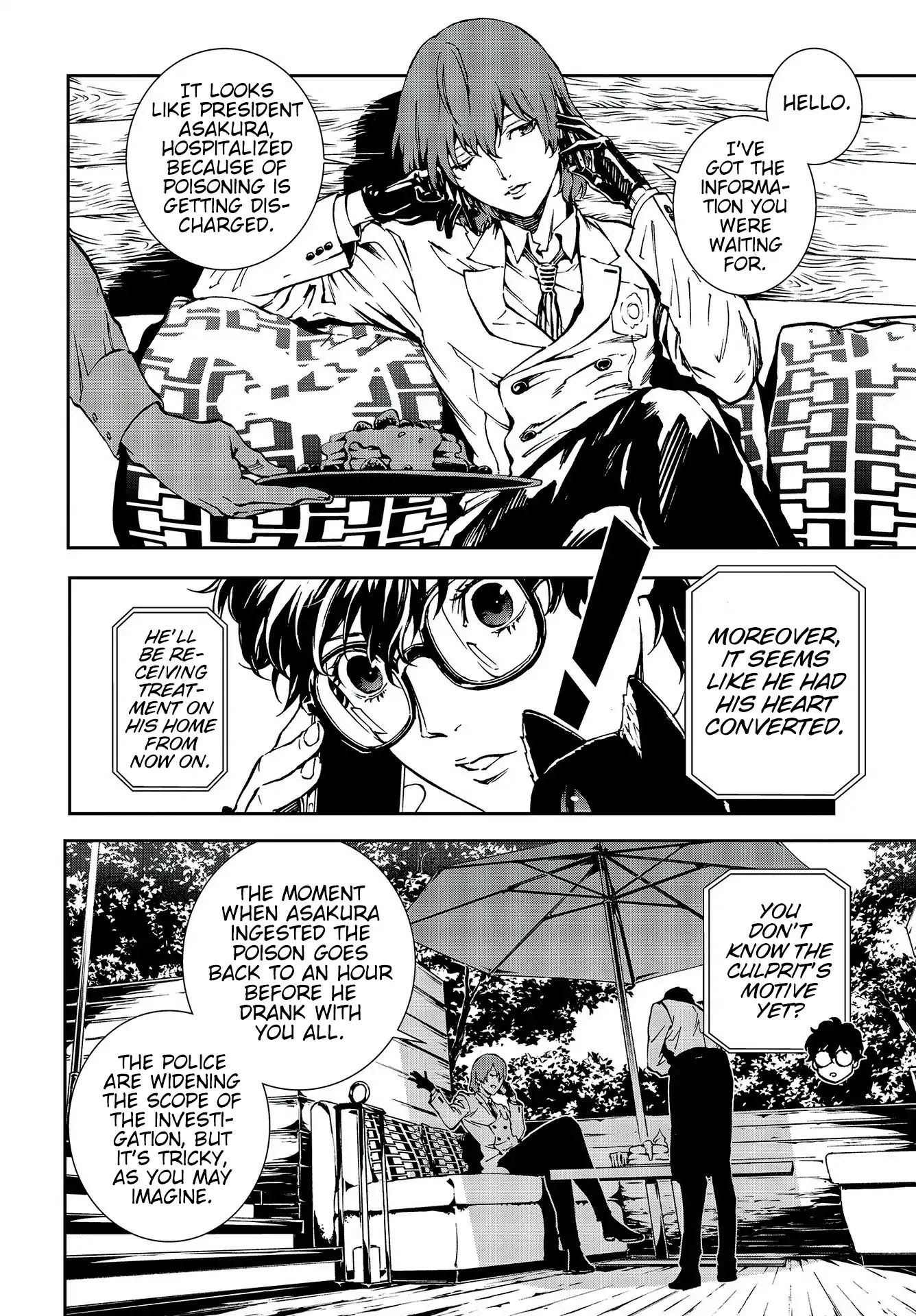 Persona 5: Mementos Mission Chapter 9 page 6 - Chapter 9: Out of the Blue