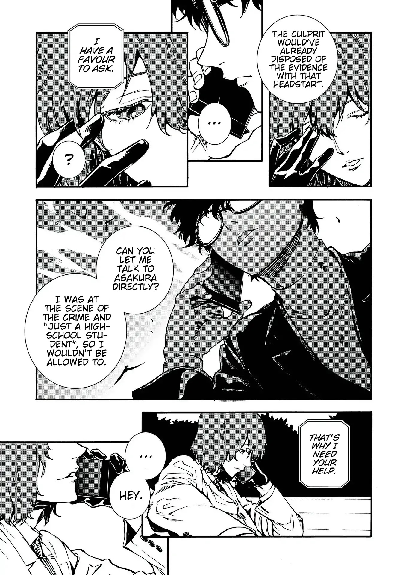 Persona 5: Mementos Mission Chapter 9 page 7 - Chapter 9: Out of the Blue