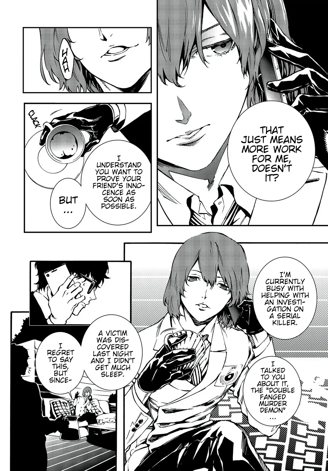 Persona 5: Mementos Mission Chapter 9 page 8 - Chapter 9: Out of the Blue