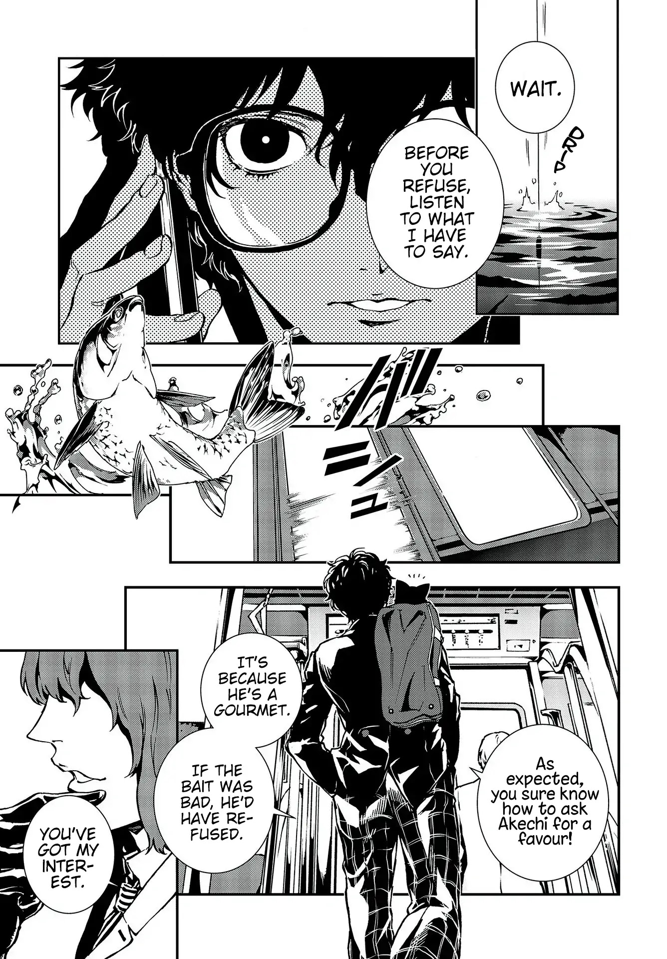 Persona 5: Mementos Mission Chapter 9 page 9 - Chapter 9: Out of the Blue