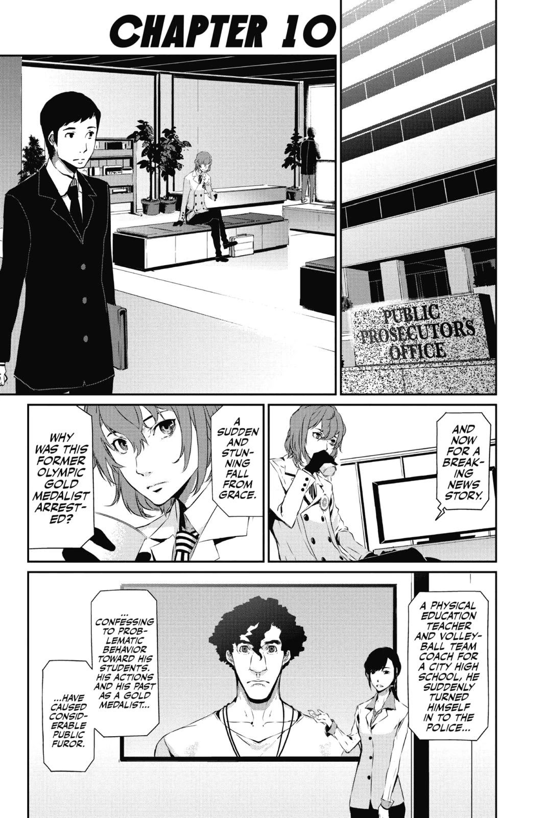 Persona 5 Chapter 10 page 1 - Chapter 10