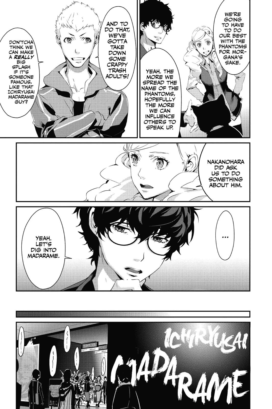 Persona 5 Chapter 11 page 37 - Chapter 11