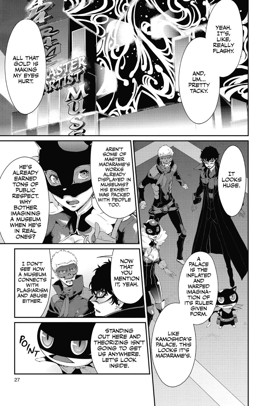 Persona 5 Chapter 12 page 28 - Chapter 12