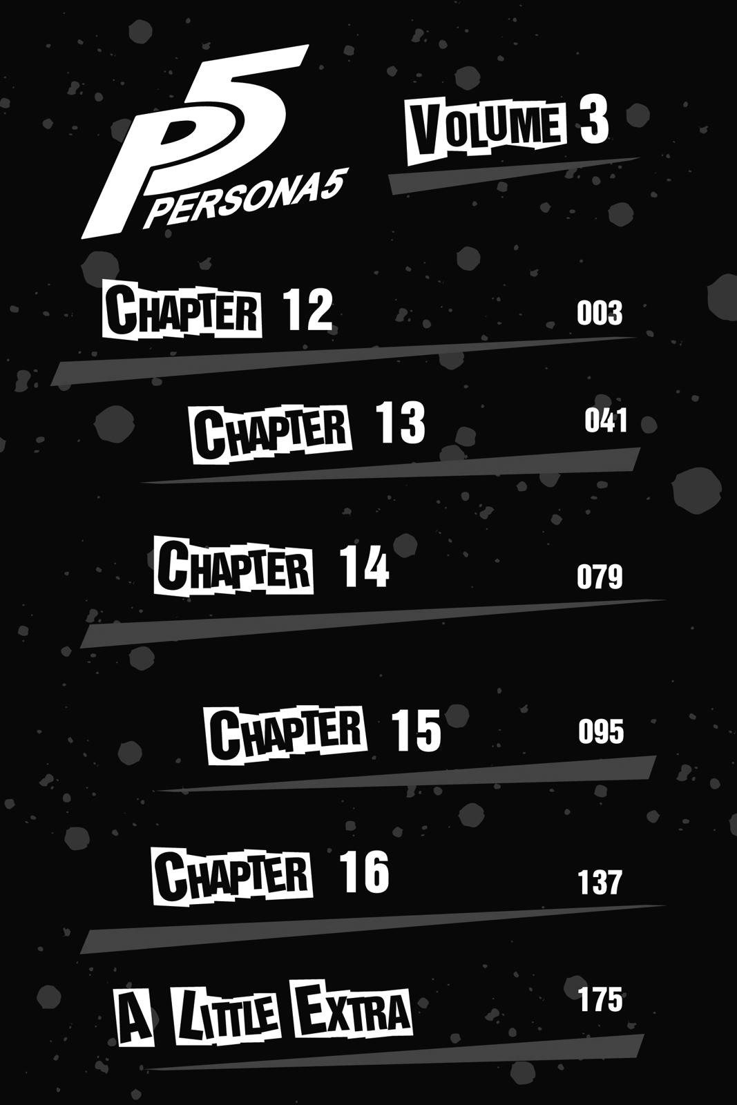 Persona 5 Chapter 12 page 3 - Chapter 12