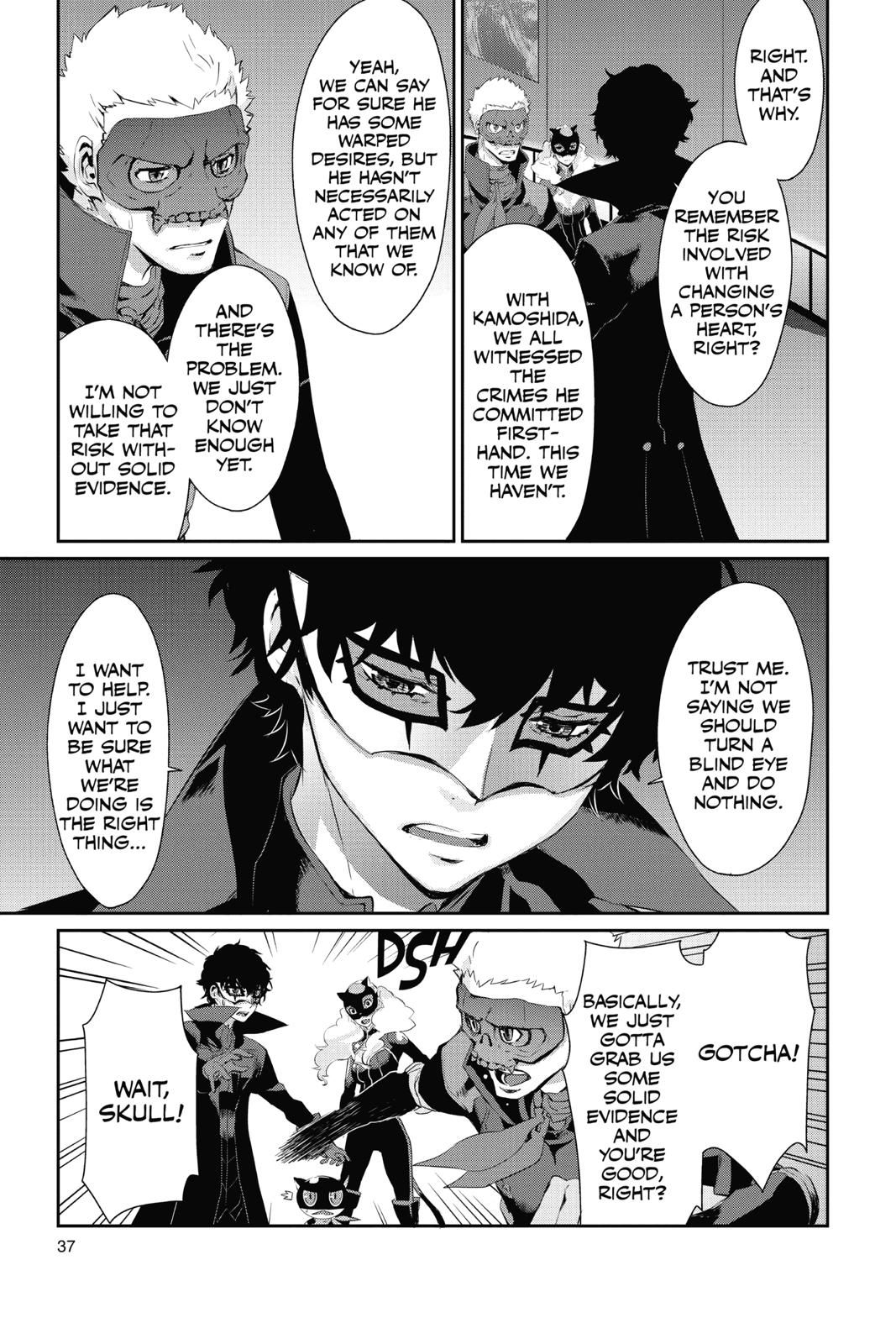 Persona 5 Chapter 12 page 38 - Chapter 12