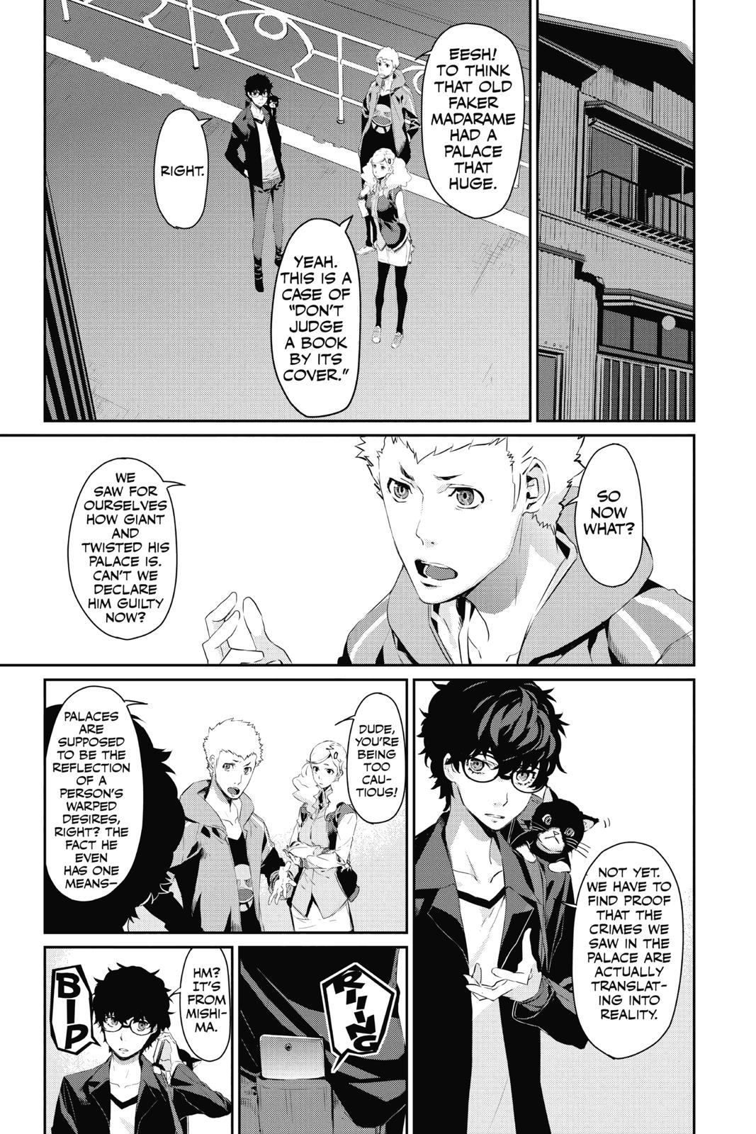 Persona 5 Chapter 13 page 9 - Chapter 13