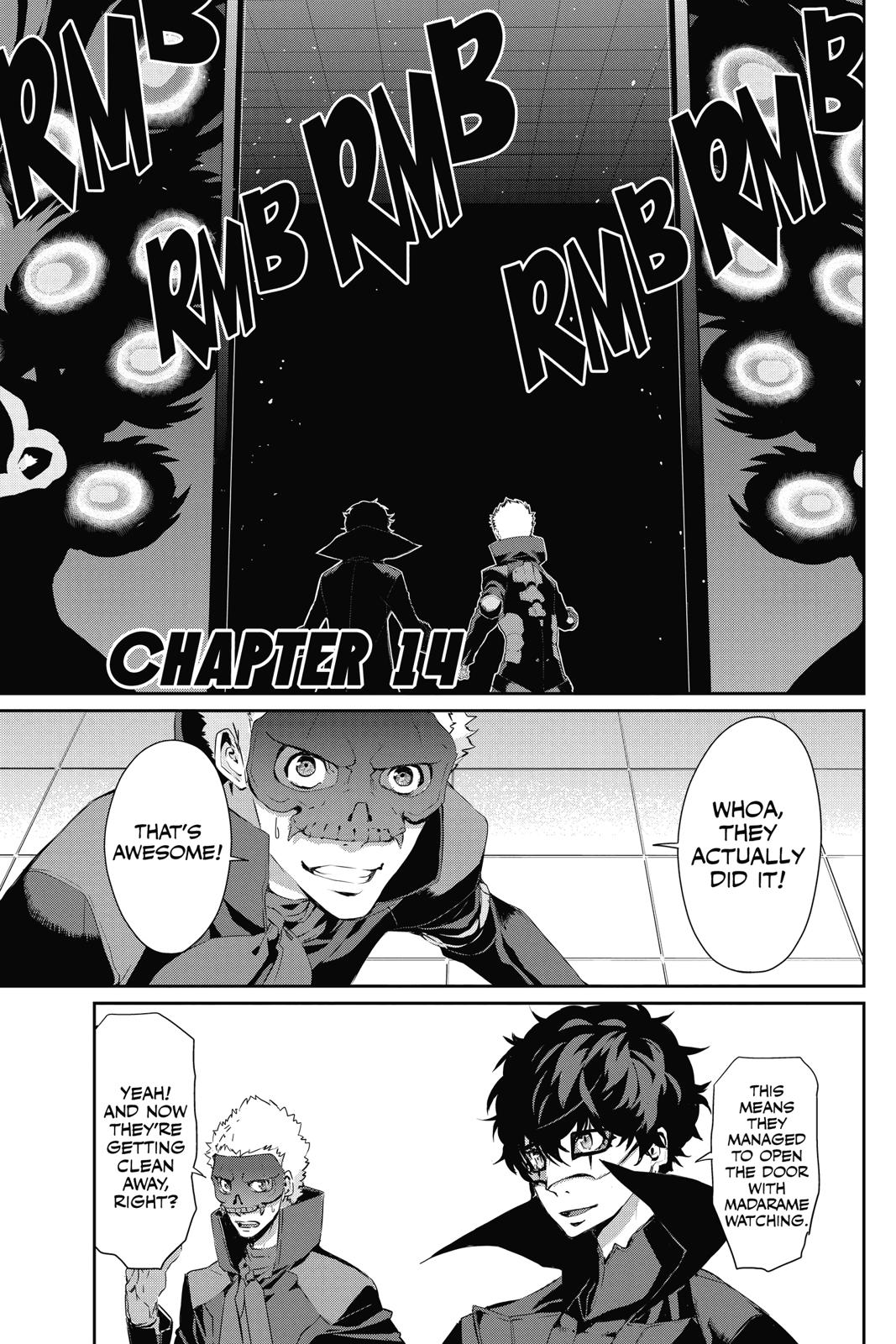 Persona 5 Chapter 14 page 1 - Chapter 14
