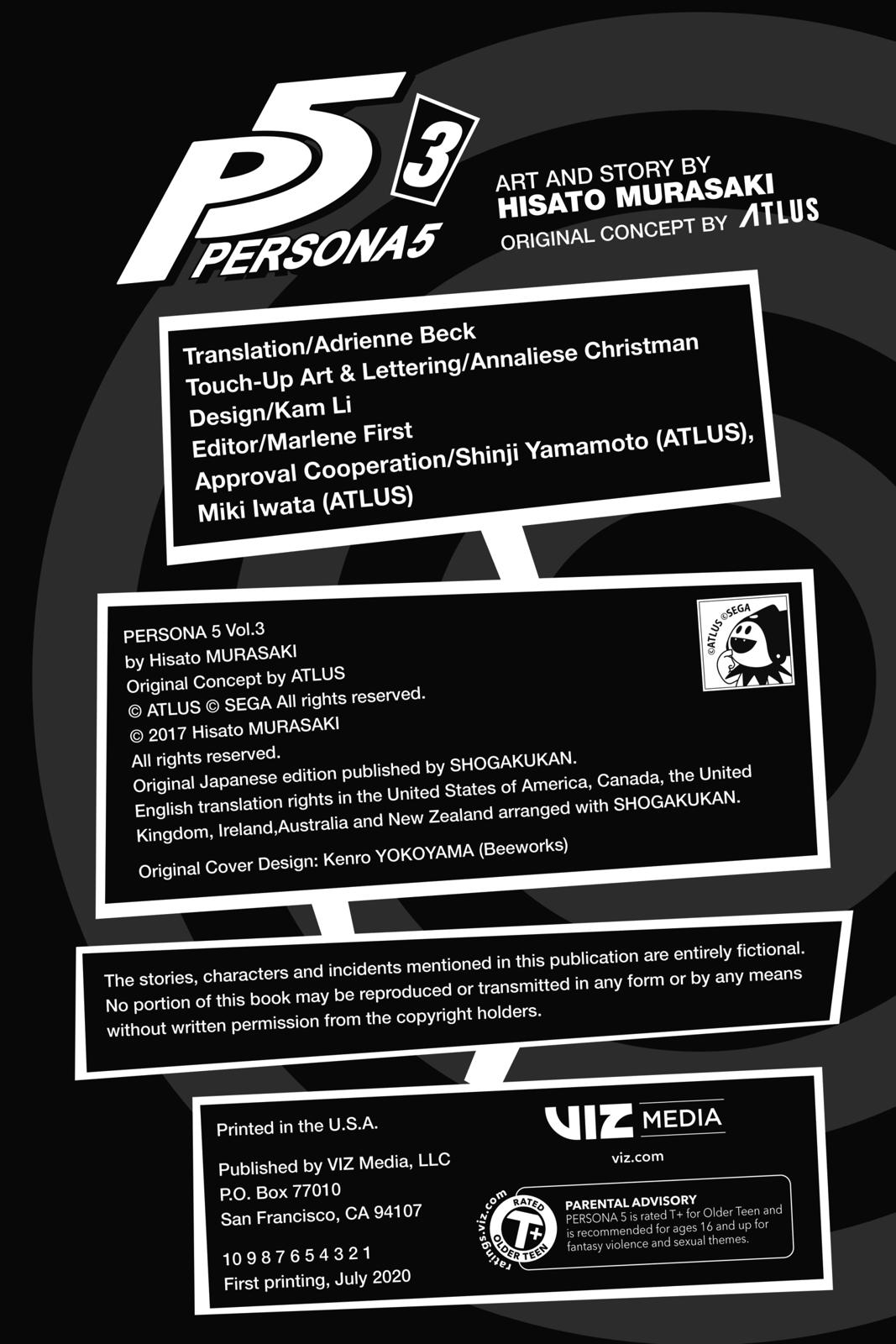 Persona 5 Chapter 16.5 page 19 - Chapter 16.5