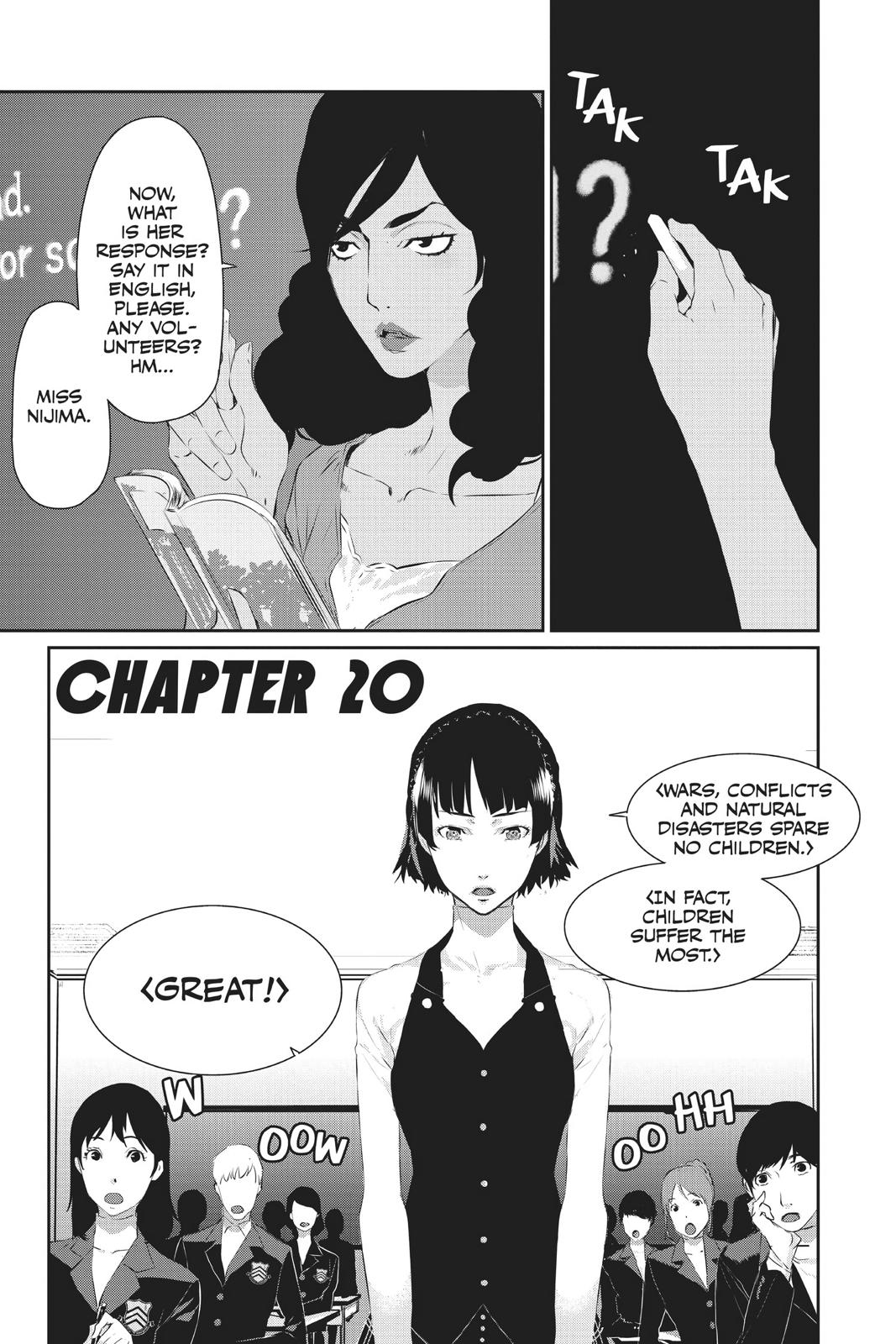 Persona 5 Chapter 20 page 1 - Chapter 20