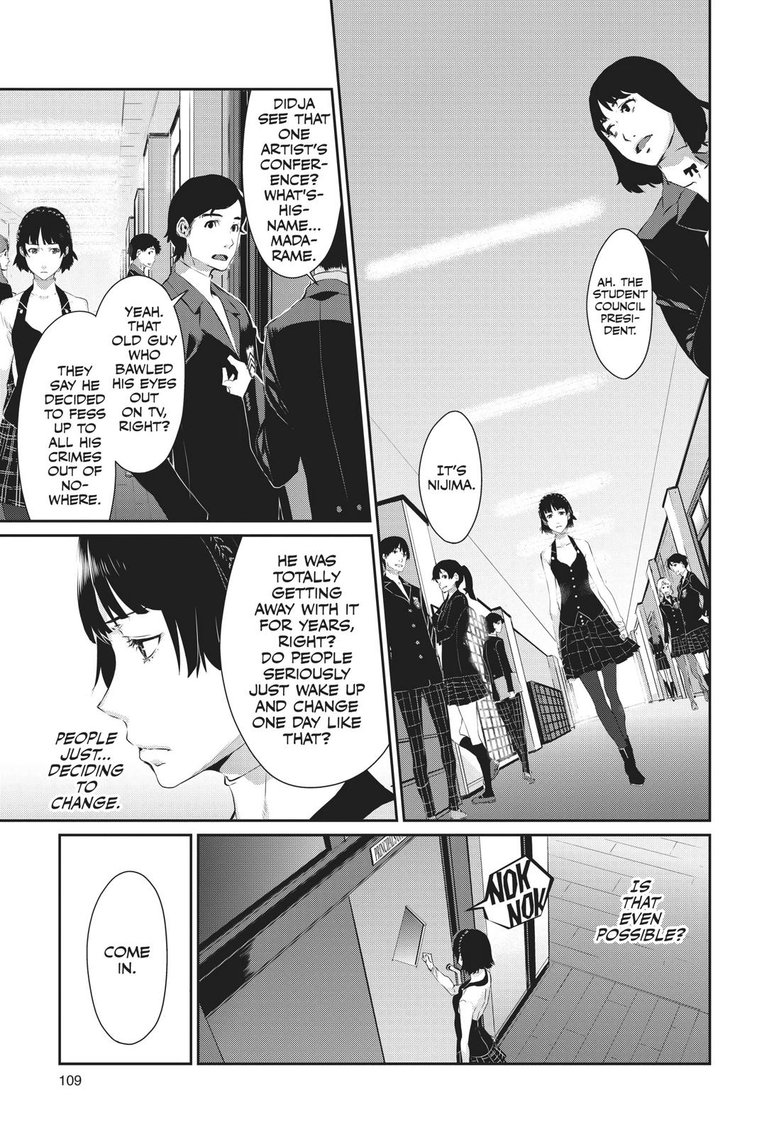 Persona 5 Chapter 20 page 5 - Chapter 20