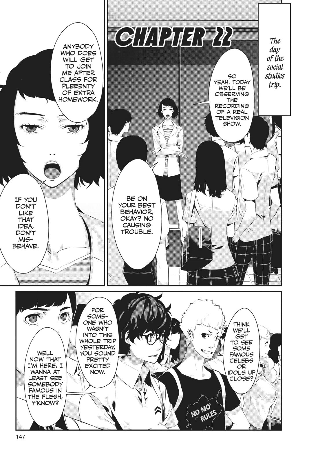 Persona 5 Chapter 22 page 1 - Chapter 22