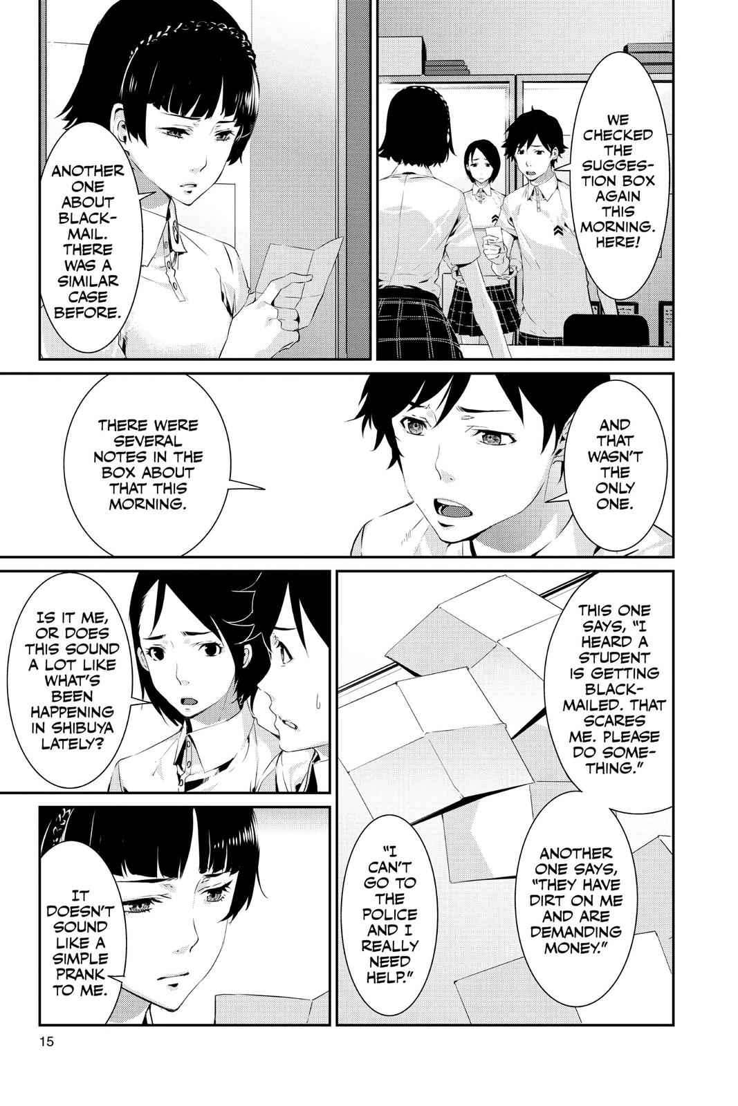 Persona 5 Chapter 23 page 16 - Chapter 23